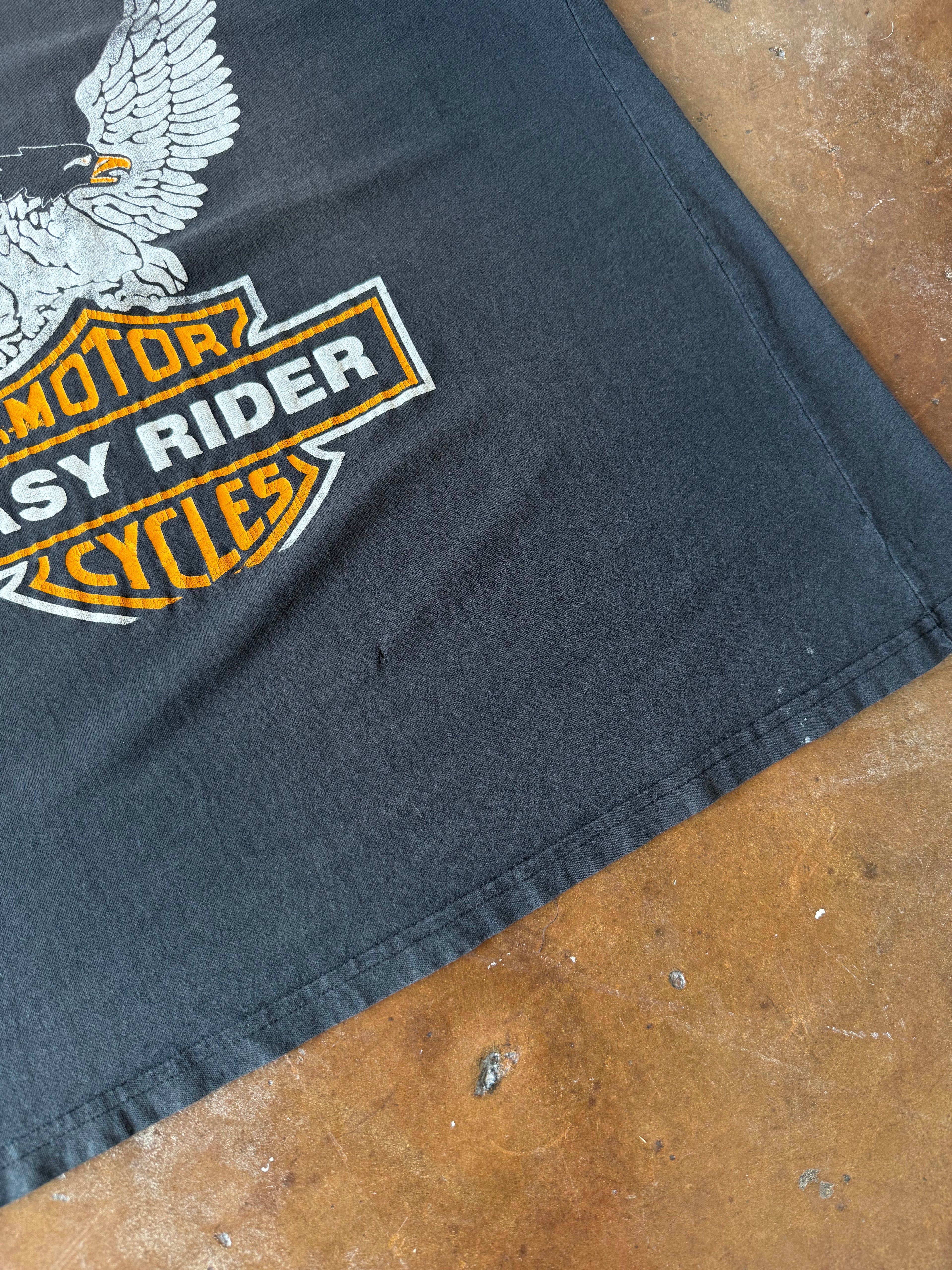 90s Easyriders "eagle logo" biker shirt (XL)