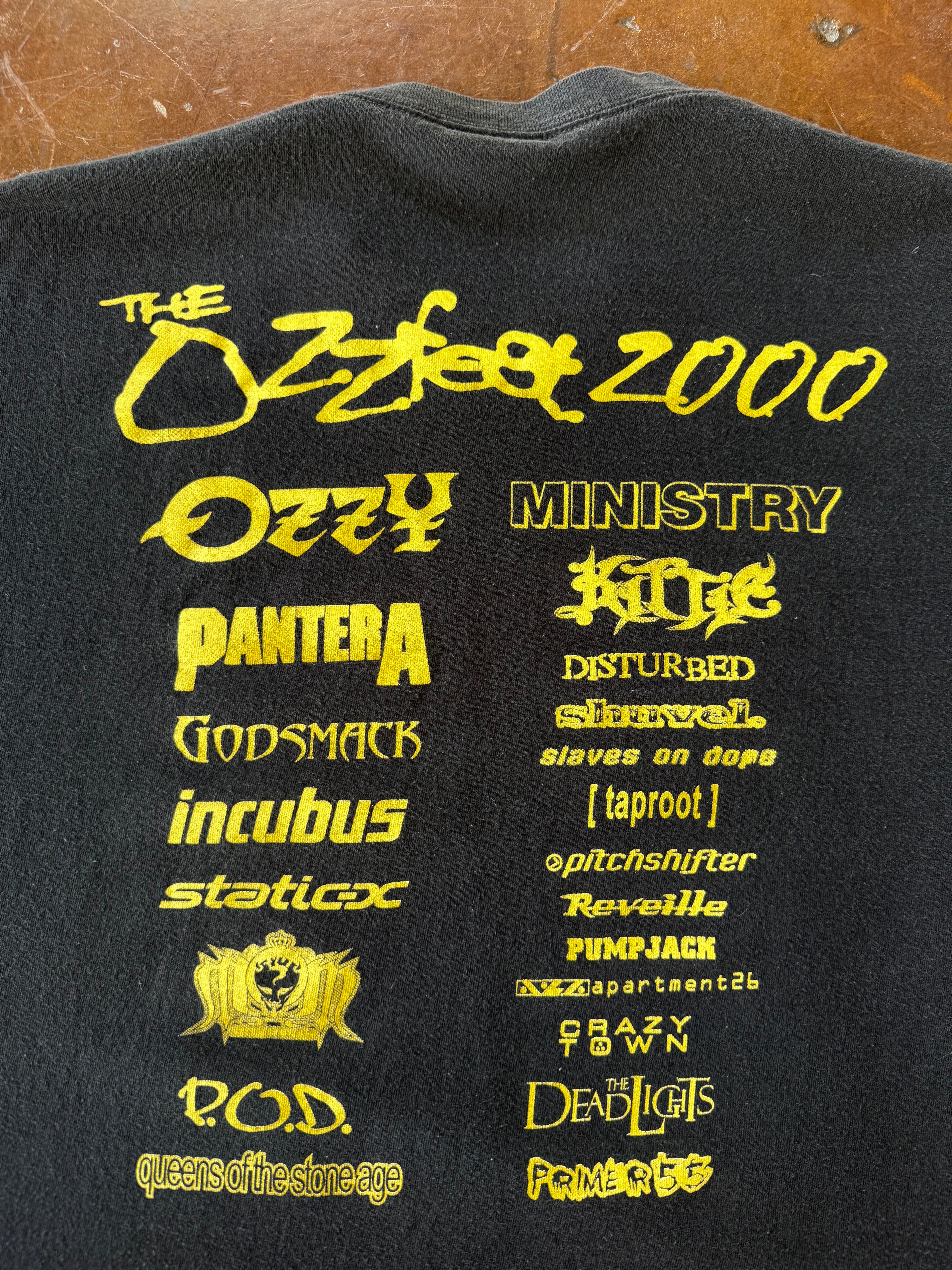 2000 Ozzy Osbourne Ozzfest shirt (XL)