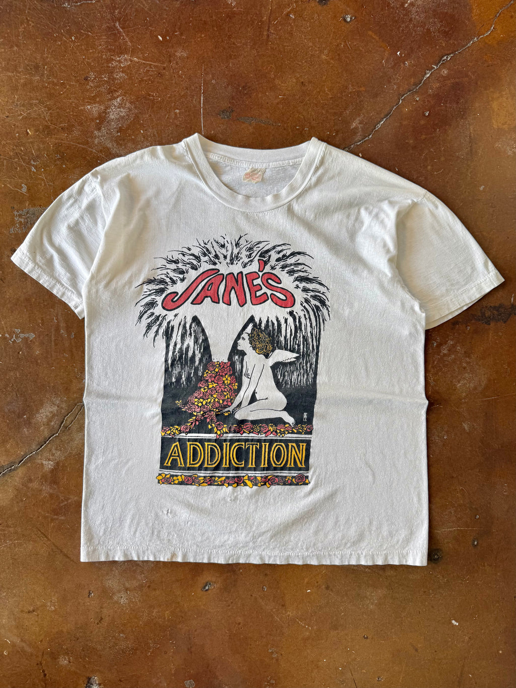 90s Jane's Addiction "triple x records" band shirt (LARGE)