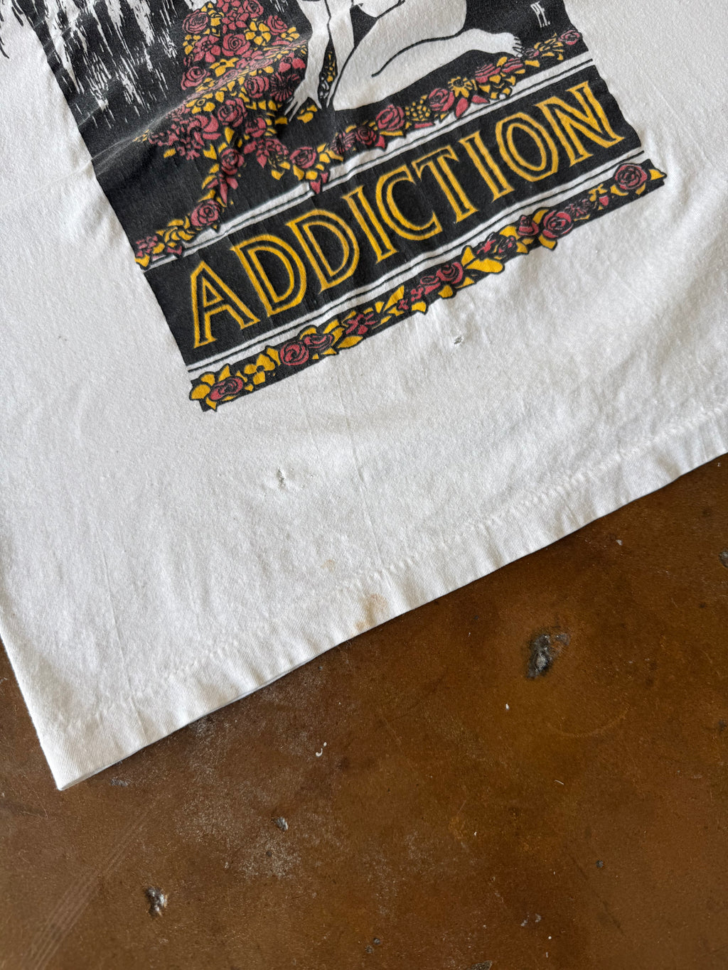 90s Jane's Addiction "triple x records" band shirt (LARGE)