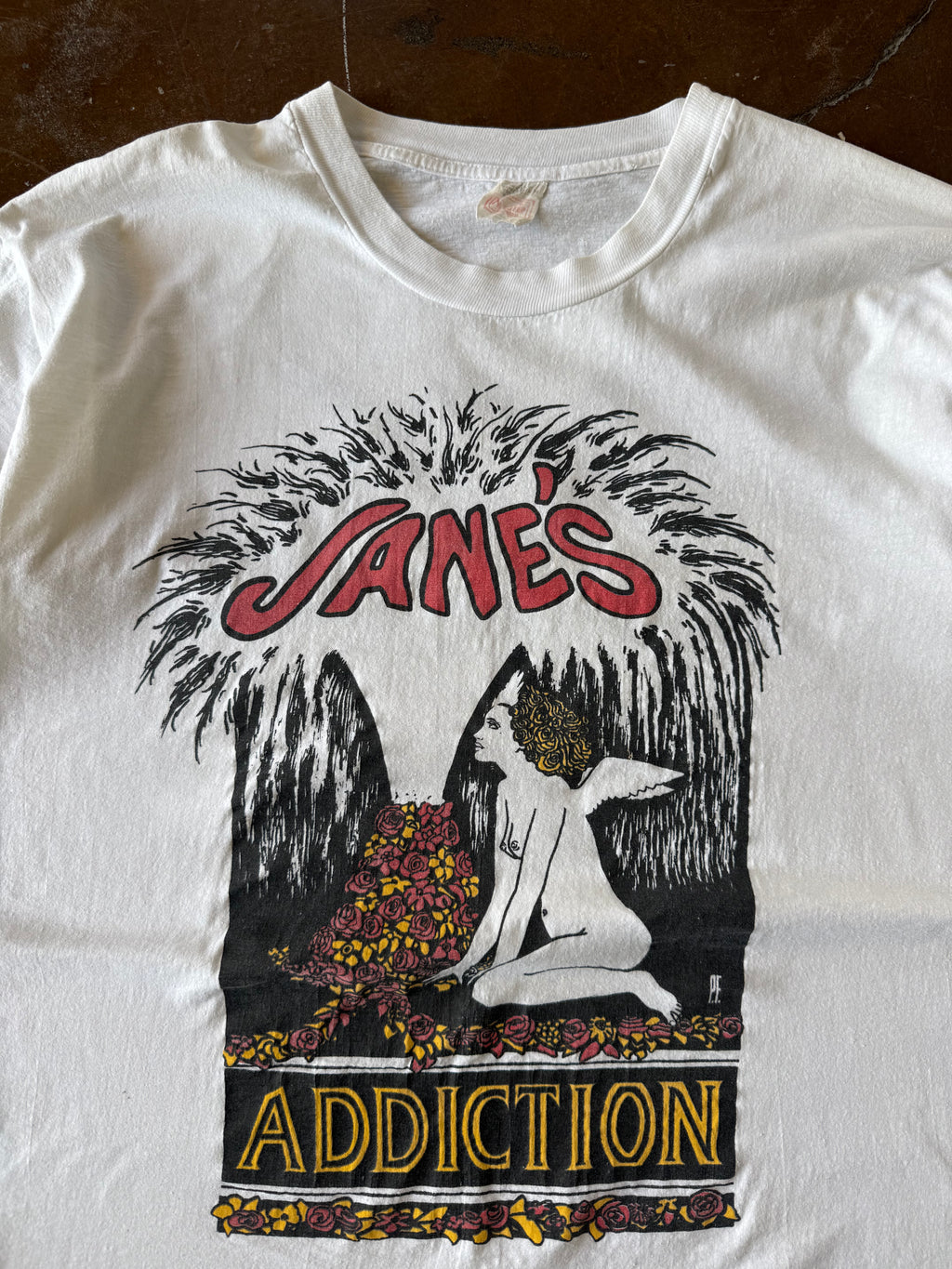 90s Jane's Addiction "triple x records" band shirt (LARGE)
