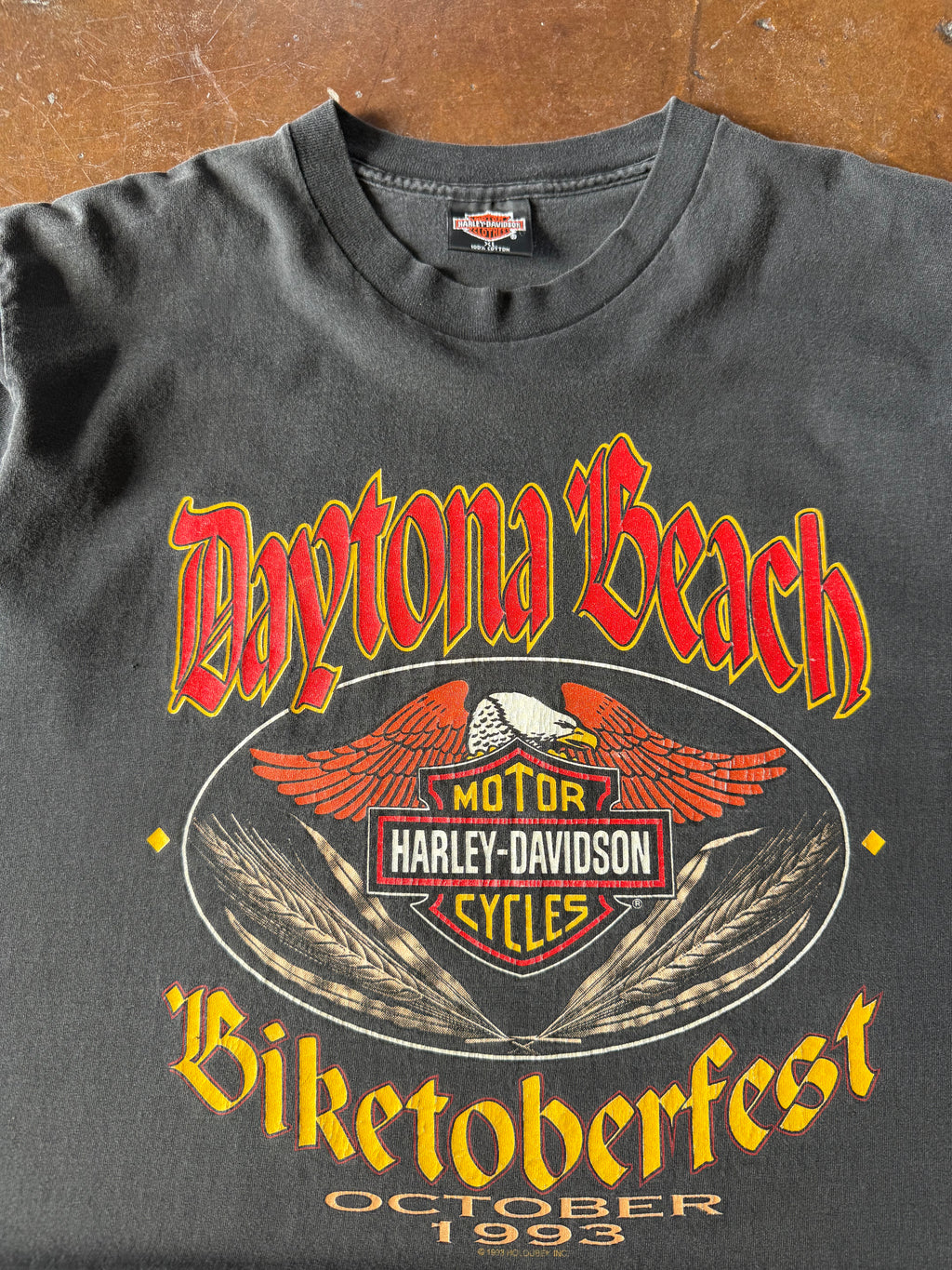 1993 Harley Davidson "biketoberfest" biker shirt (XL)