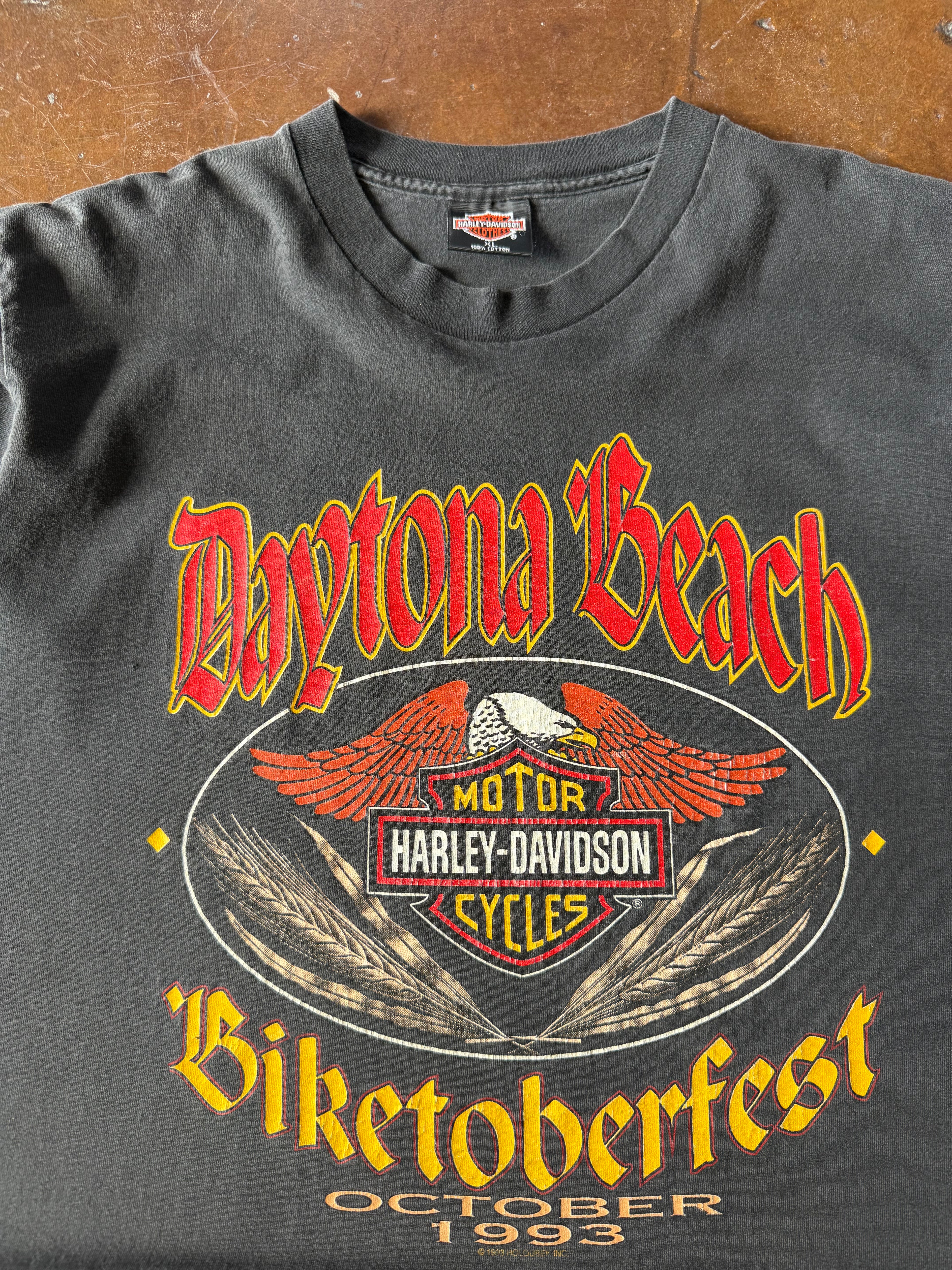 1993 Harley Davidson "biketoberfest" biker shirt (XL)