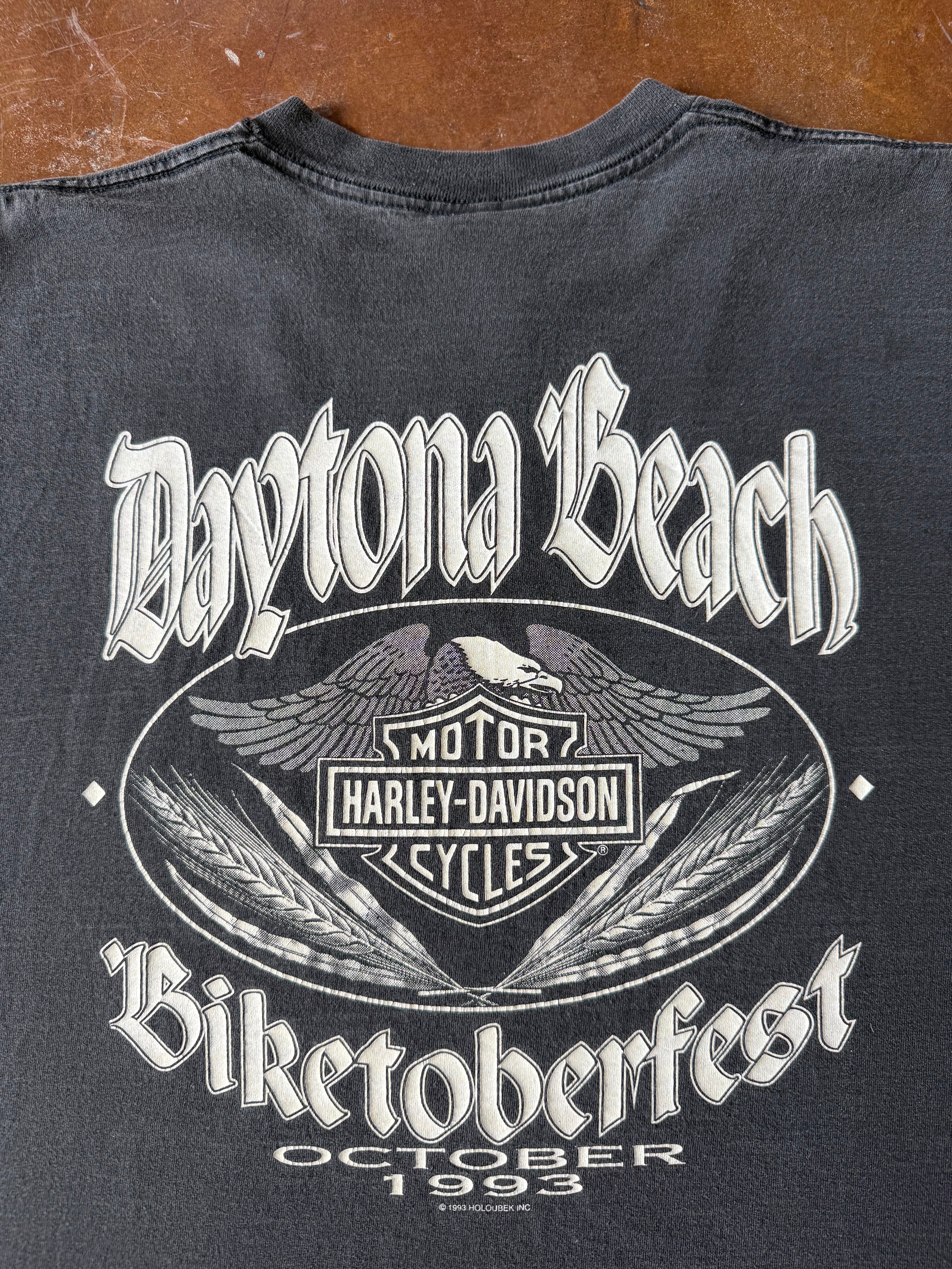 1993 Harley Davidson "biketoberfest" biker shirt (XL)