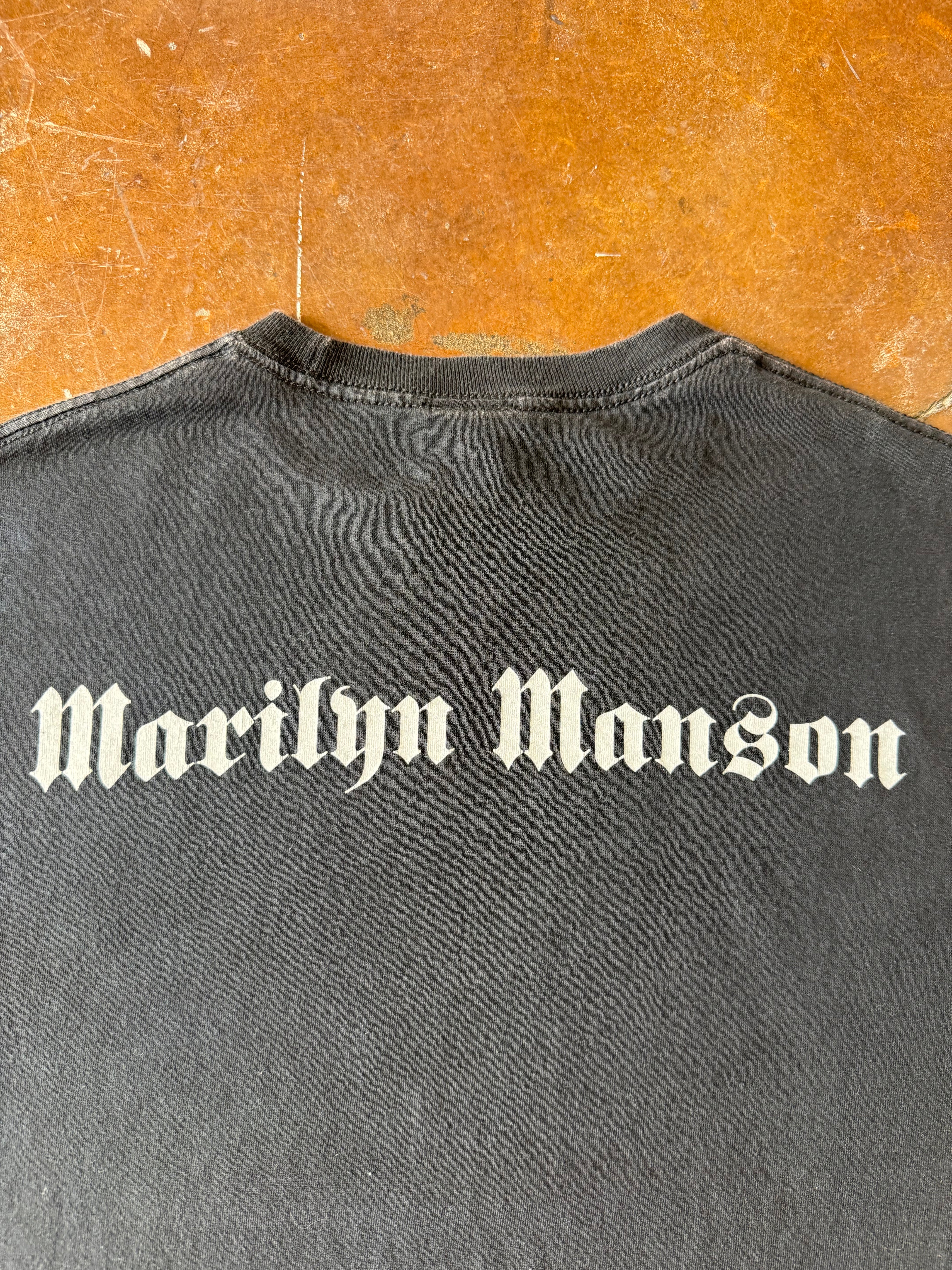 2005 Marilyn Manson "portrait" band shirt (MEDIUM)