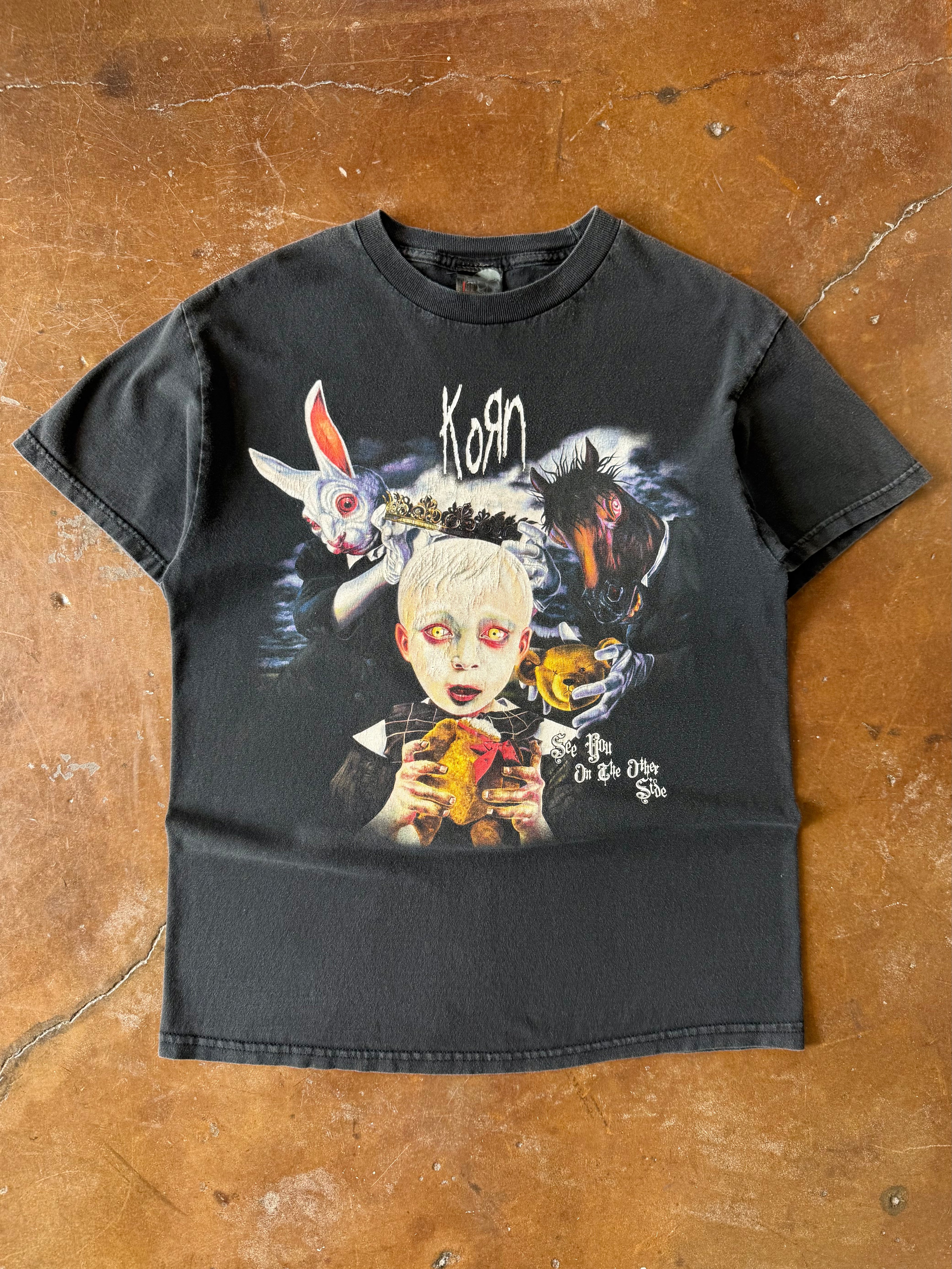 2006 Korn "see you on the other side" band shirt (MEDIUM)