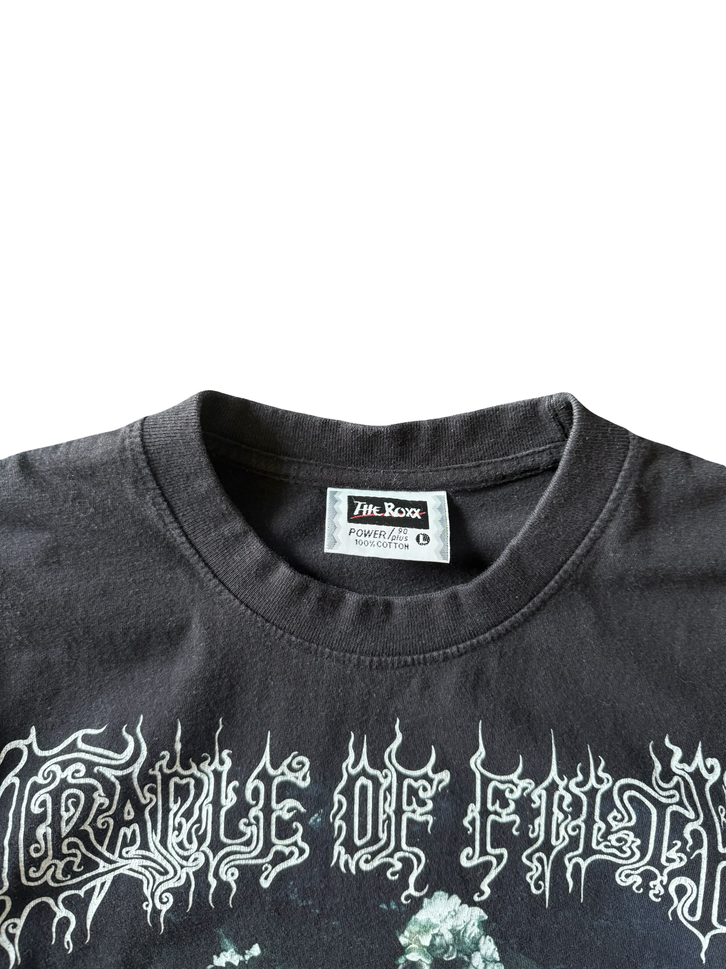 Vintage Y2K Cradle of Filth "cryptoriana" band shirt