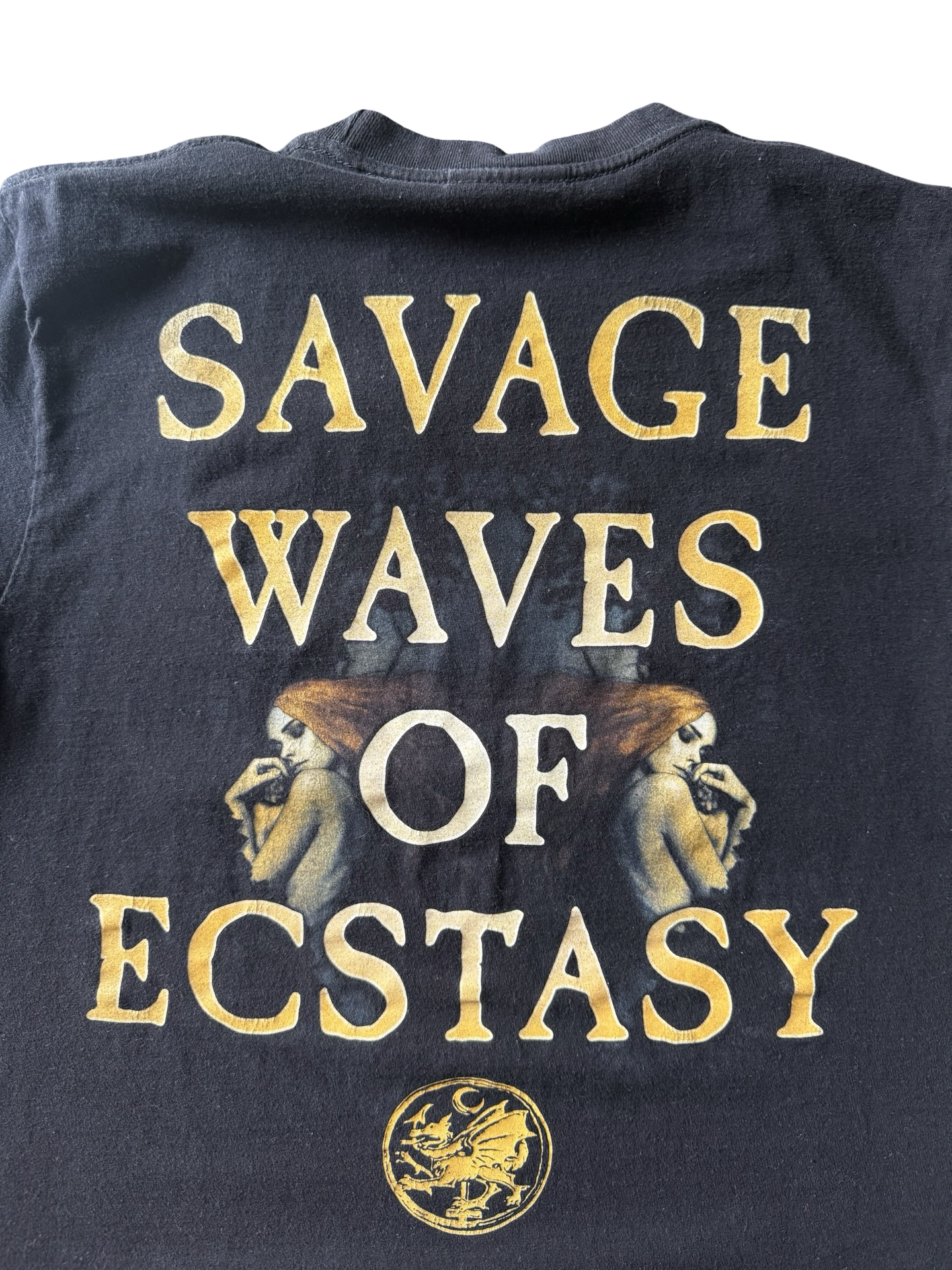 Vintage Y2K Cradle of Filth "cryptoriana" band shirt