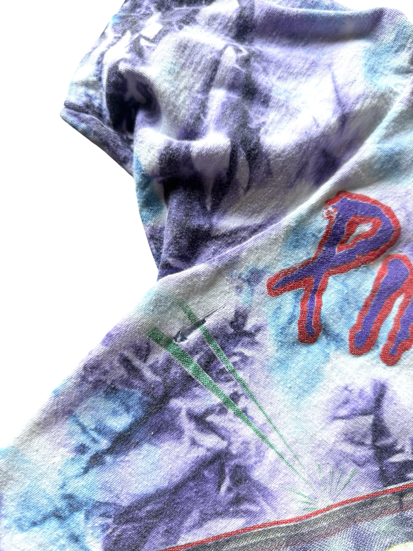 1994 Pink Floyd "division bell" tie dye band tour shirt