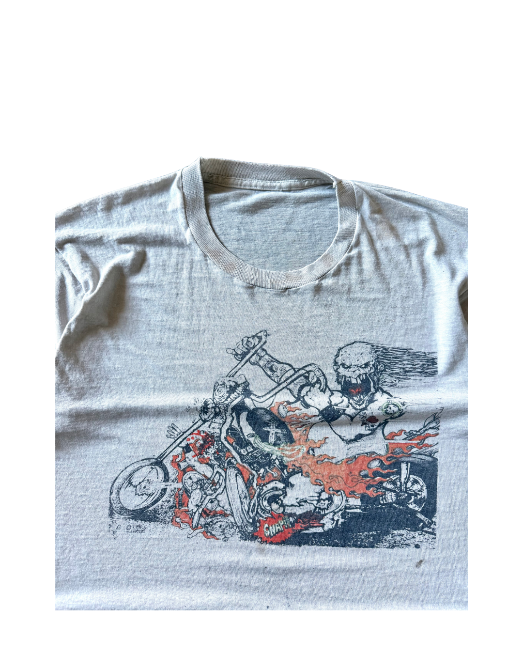 1991 rare spunk "thrust-lust" tour band shirt