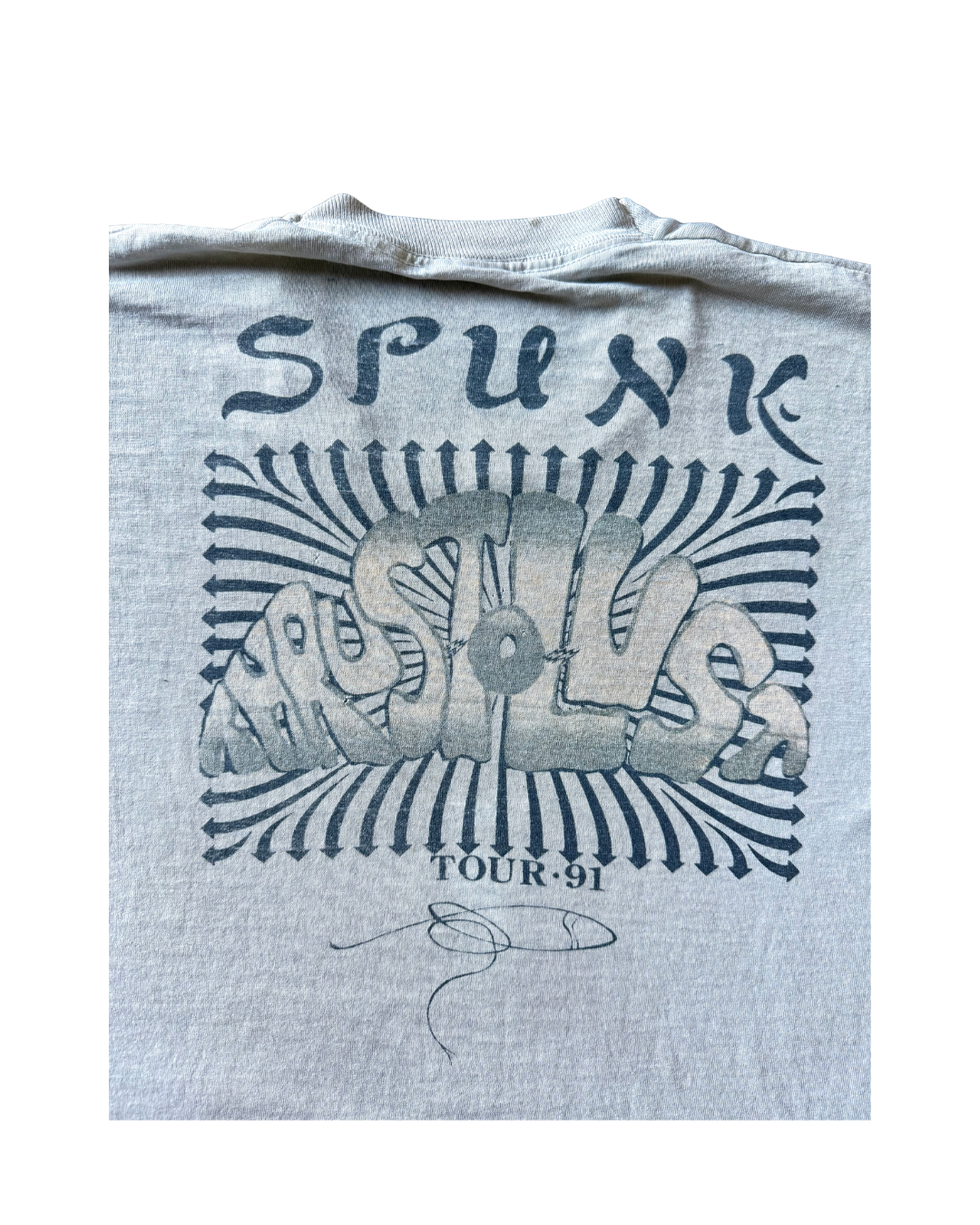 1991 rare spunk "thrust-lust" tour band shirt