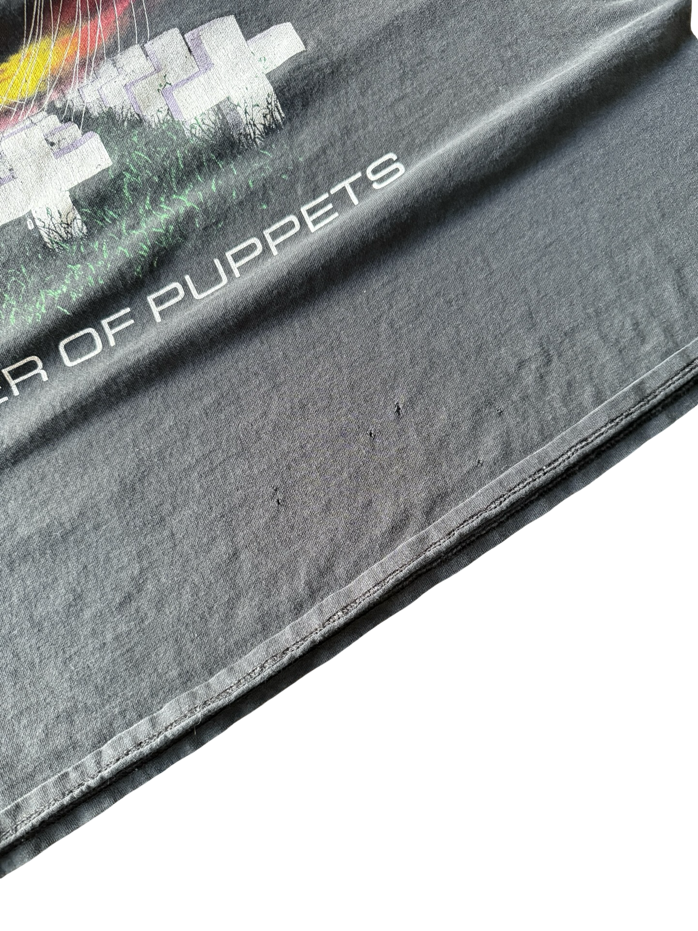 Y2K vintage Metallica "master of puppets" band shirt