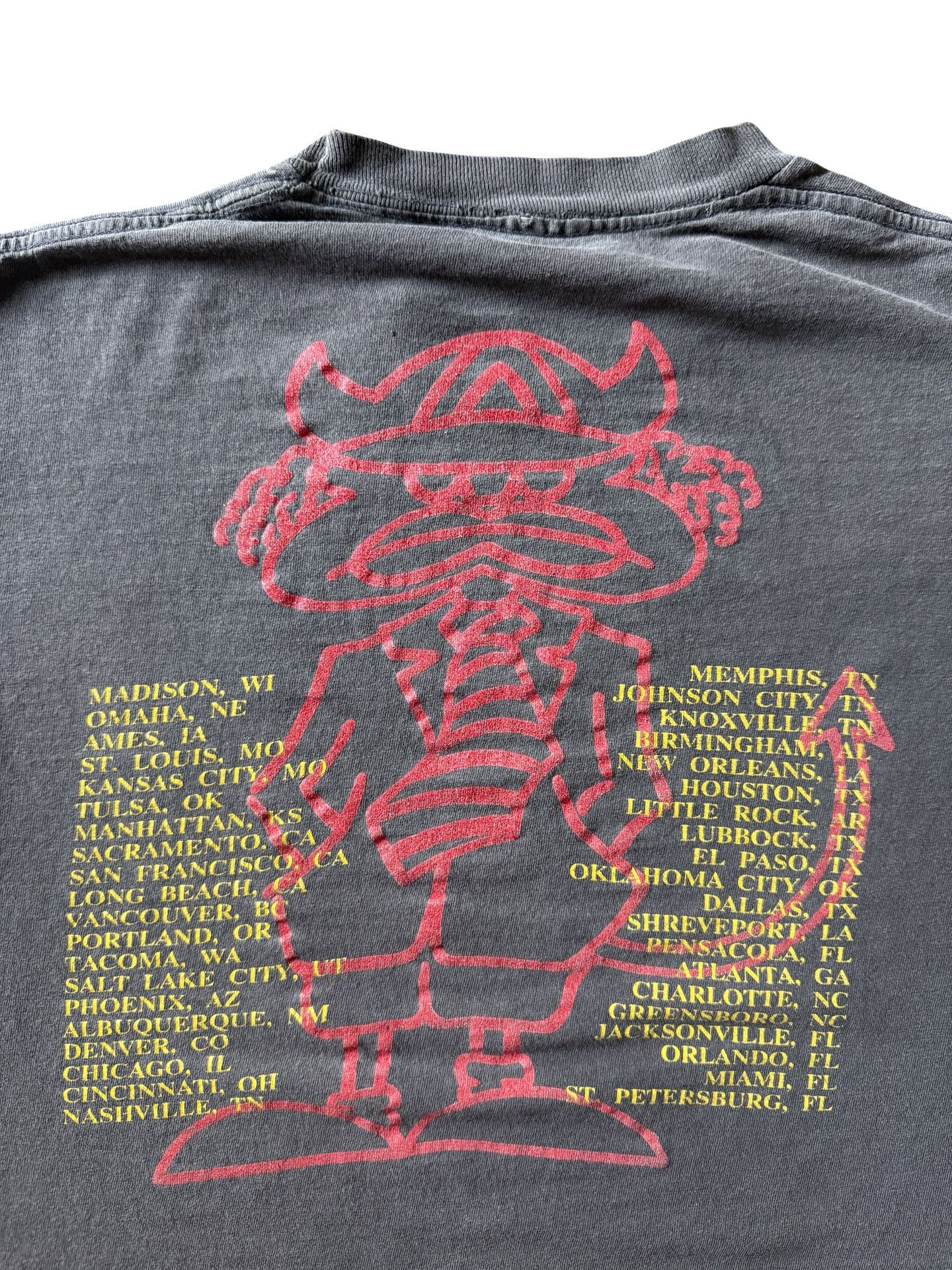 1990 faded AC/DC "Razors Edge" tour shirt