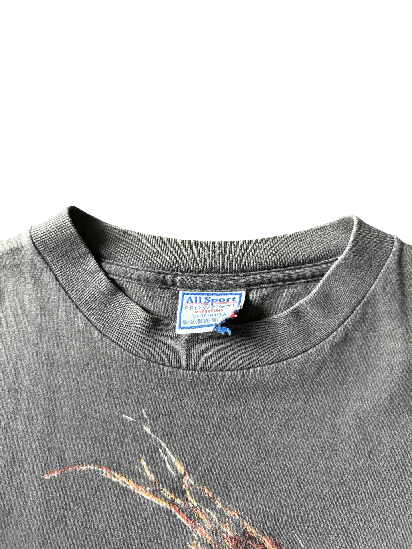 1995 faded Nine Inch Nails "further down the spiral" band shirt