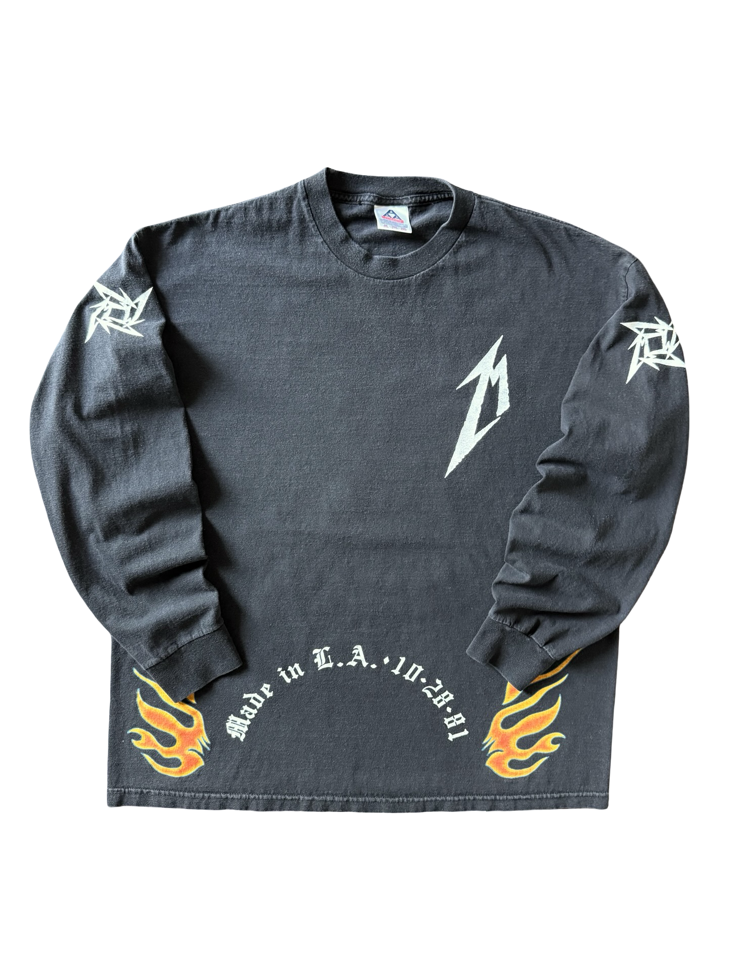 2001 Metallica "20th anniversary" San Francisco longsleeve