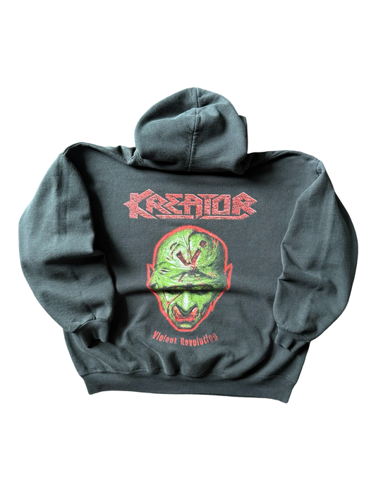2002 Kreator "pleasure to kill" band pullover hoodie (XL)