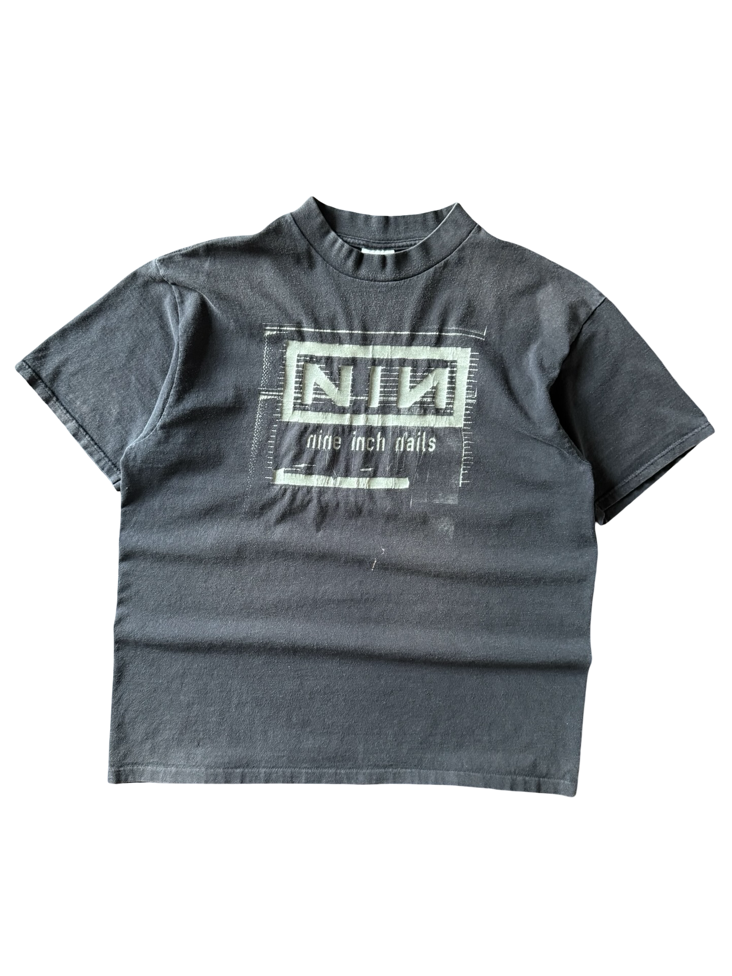 1998 Nine Inch Nails logo band shirt