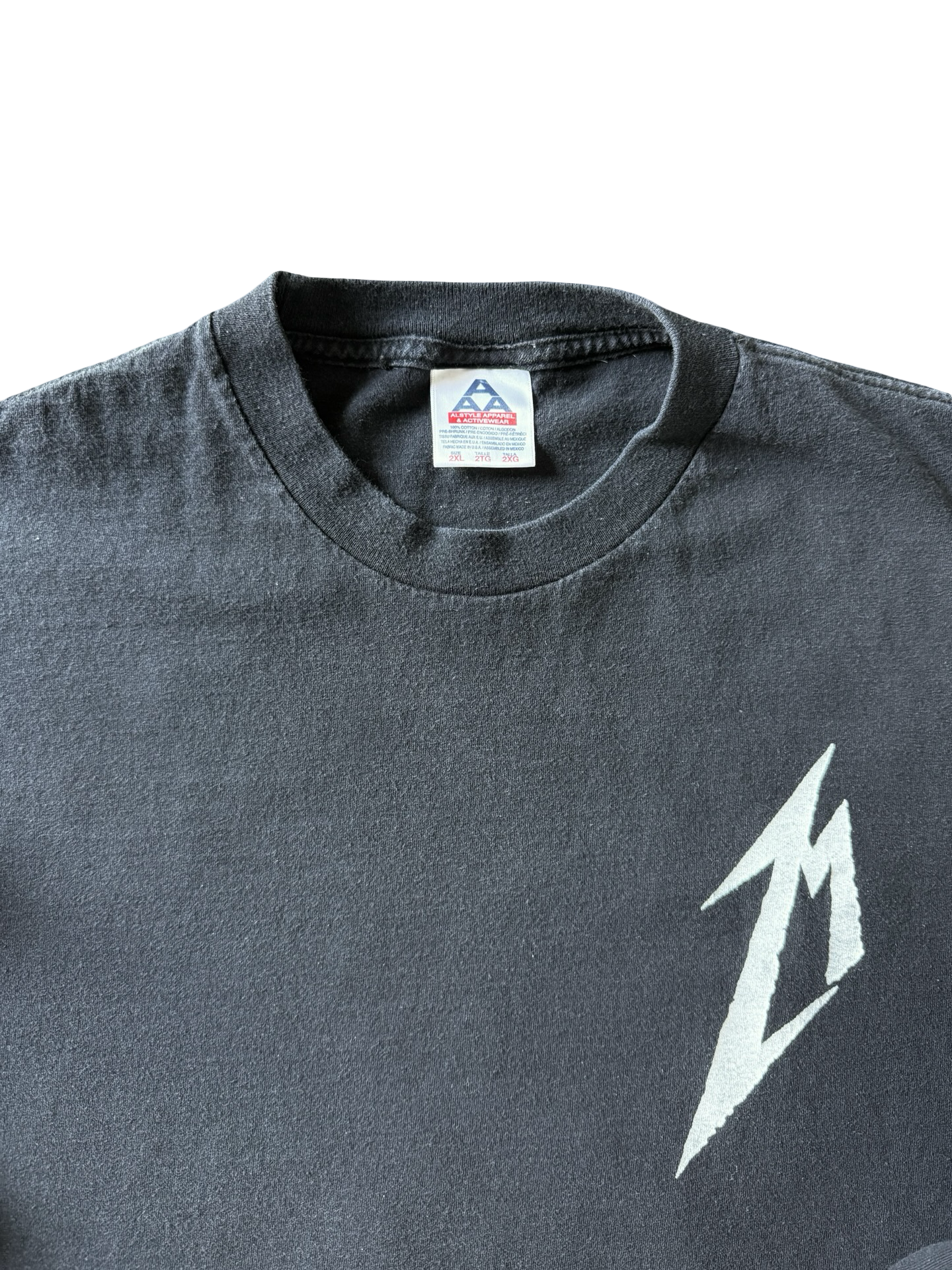 2001 Metallica "20th anniversary" San Francisco longsleeve