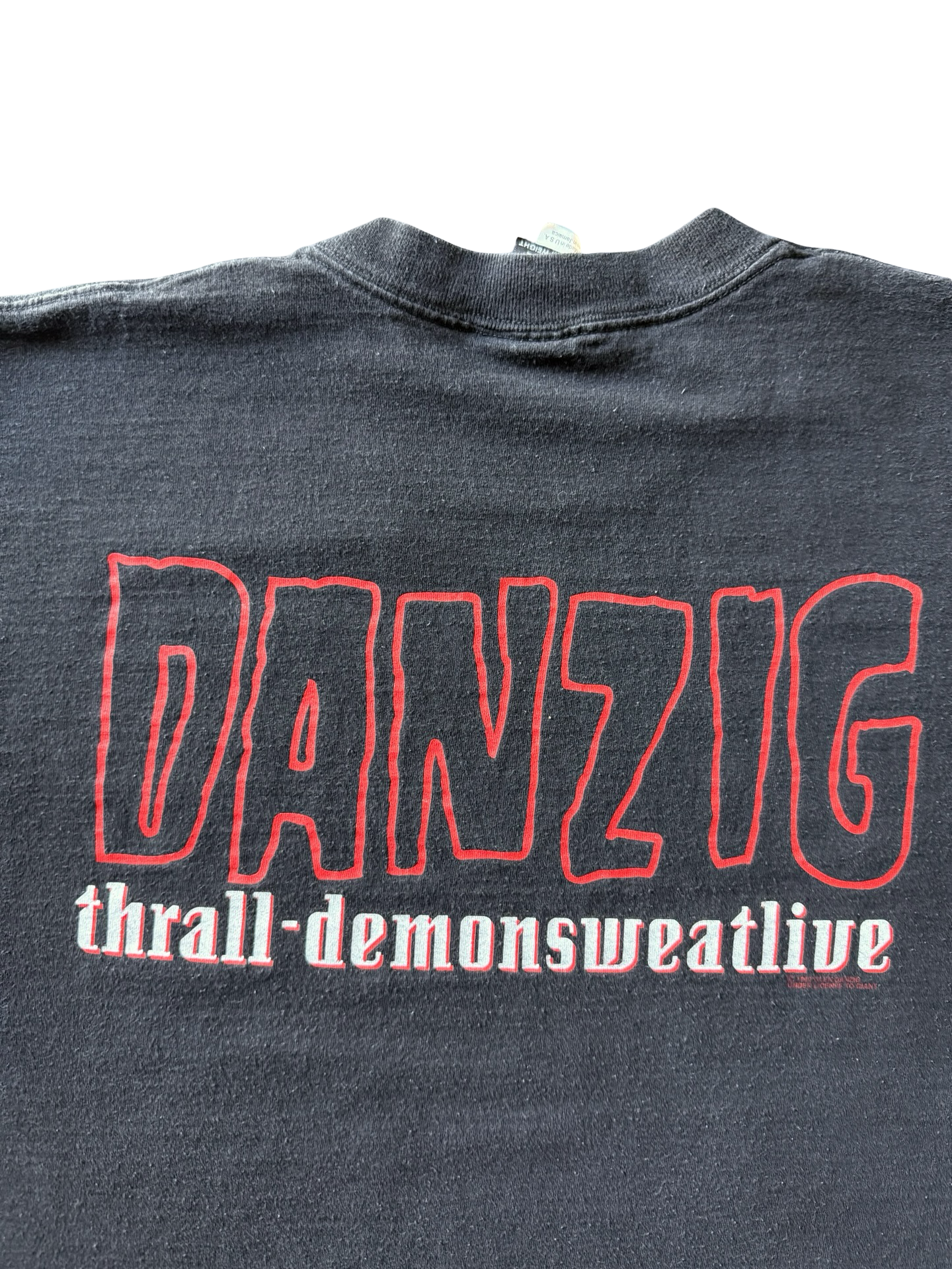 1993 Danzig "thrall-demonsweatlive" band shirt