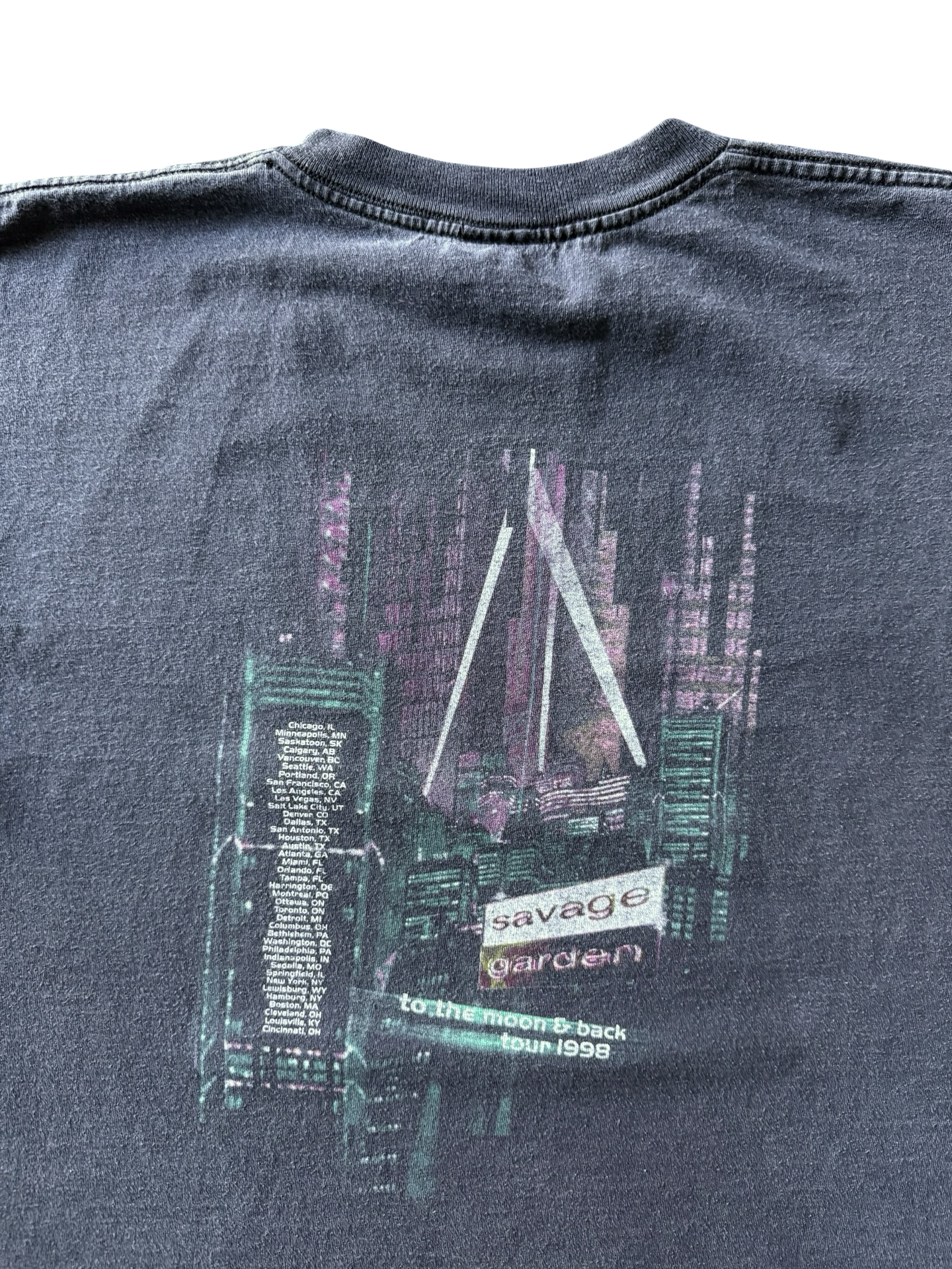1998 Savage Garden tour concert shirt