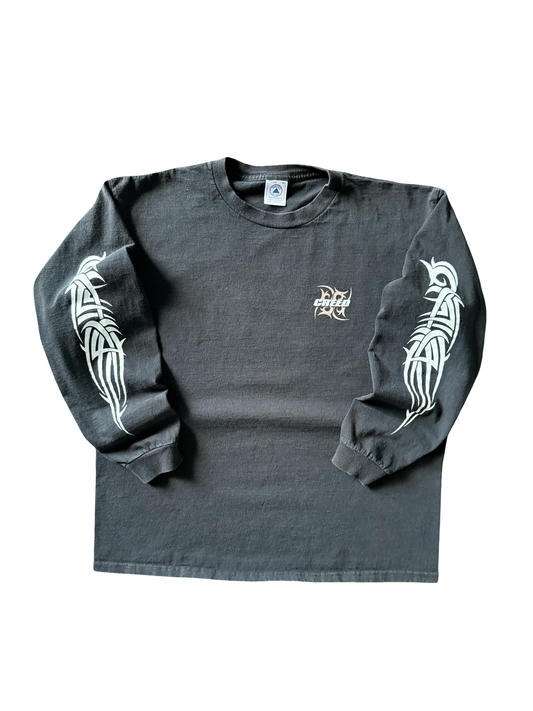 90s vintage Creed "tribal" band longsleeve shirt