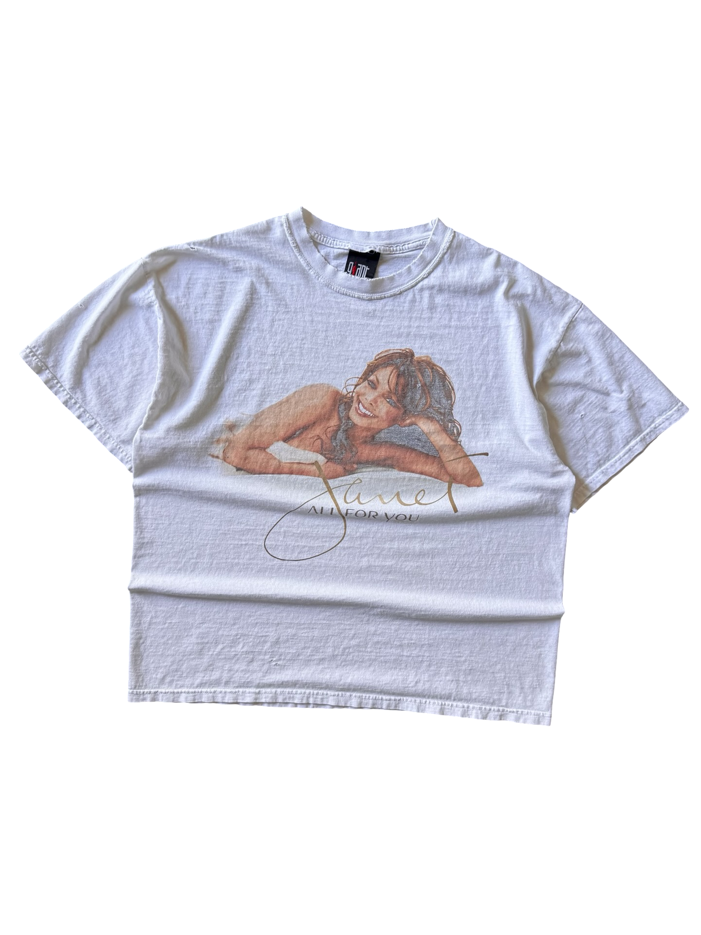 2001 Janet Jackson "world tour" music shirt