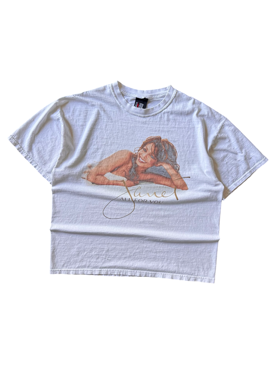 2001 Janet Jackson "world tour" music shirt
