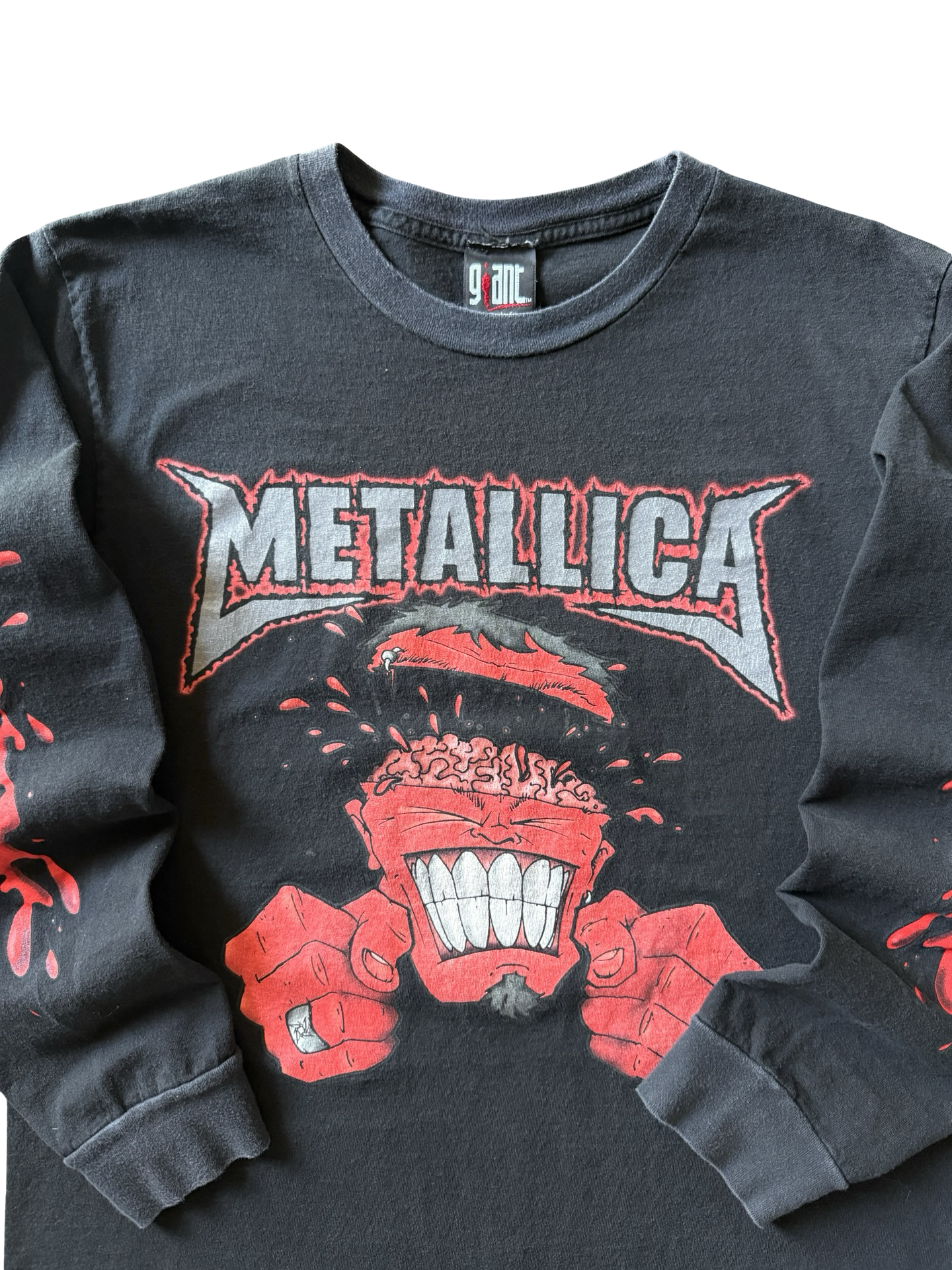 Y2K vintage Metallica "blood" longsleeve band shirt