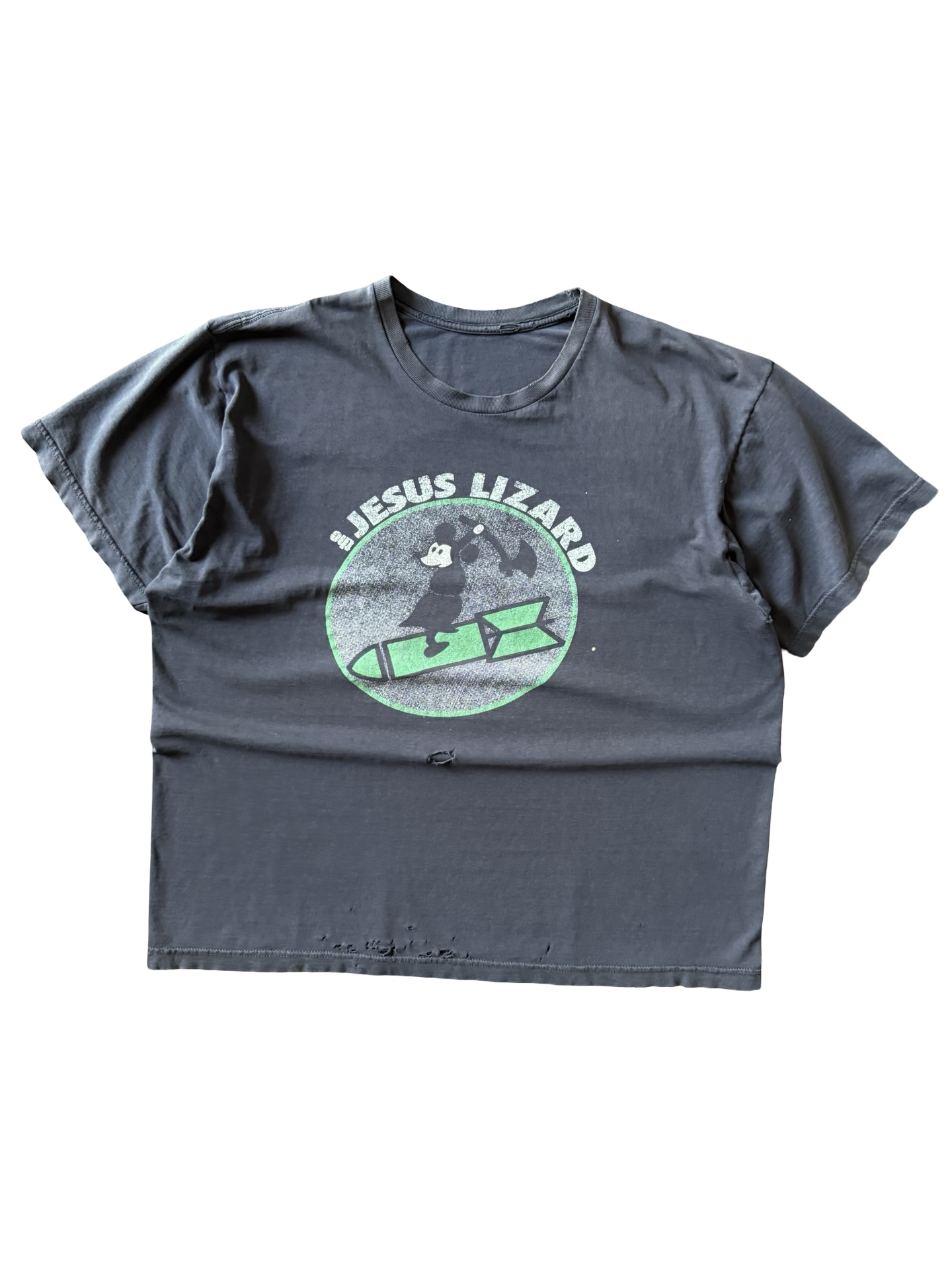 Y2K vintage Jesus Lizard "mouth breather" tour shirt