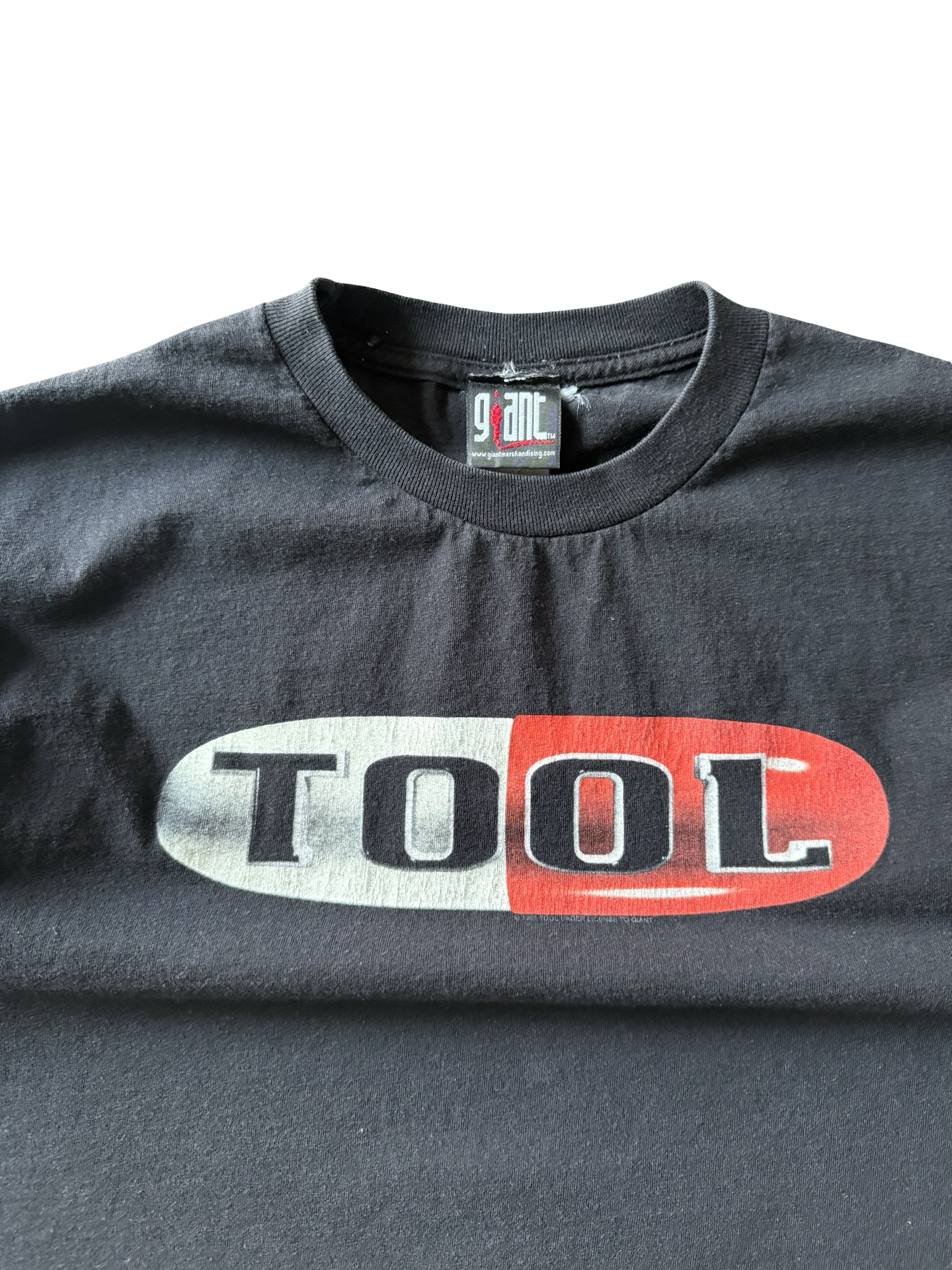 1999 Tool "pill brain capsule" band shirt