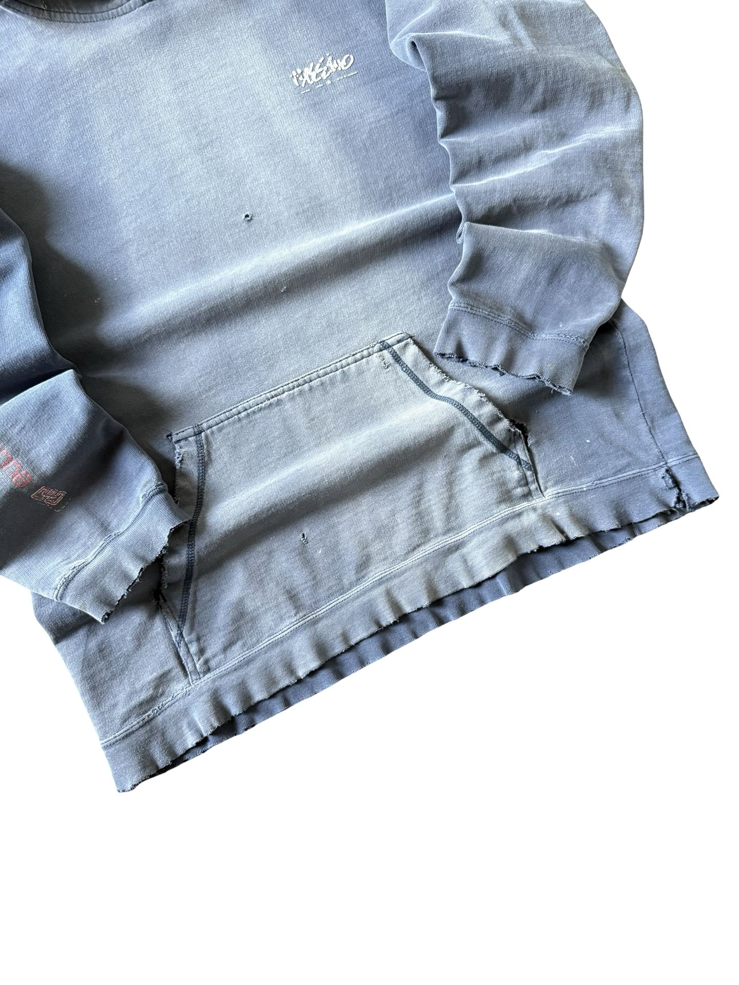 2000s faded & distressed Mossimo "evolver series" hoodie (LARGE)