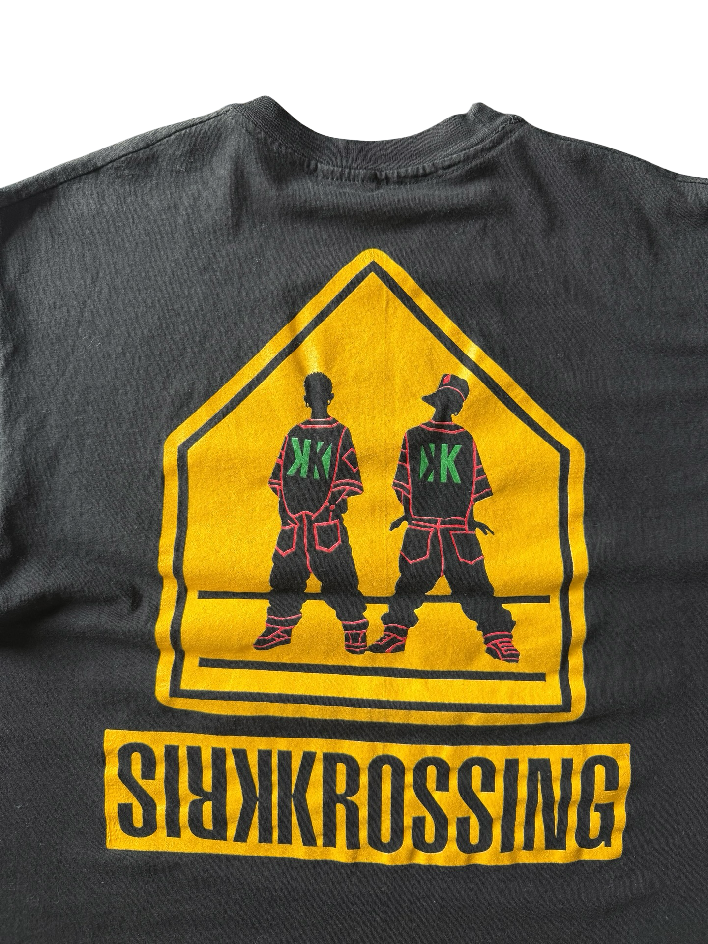 1992 Kriss Kross "missed the bus" rap shirt