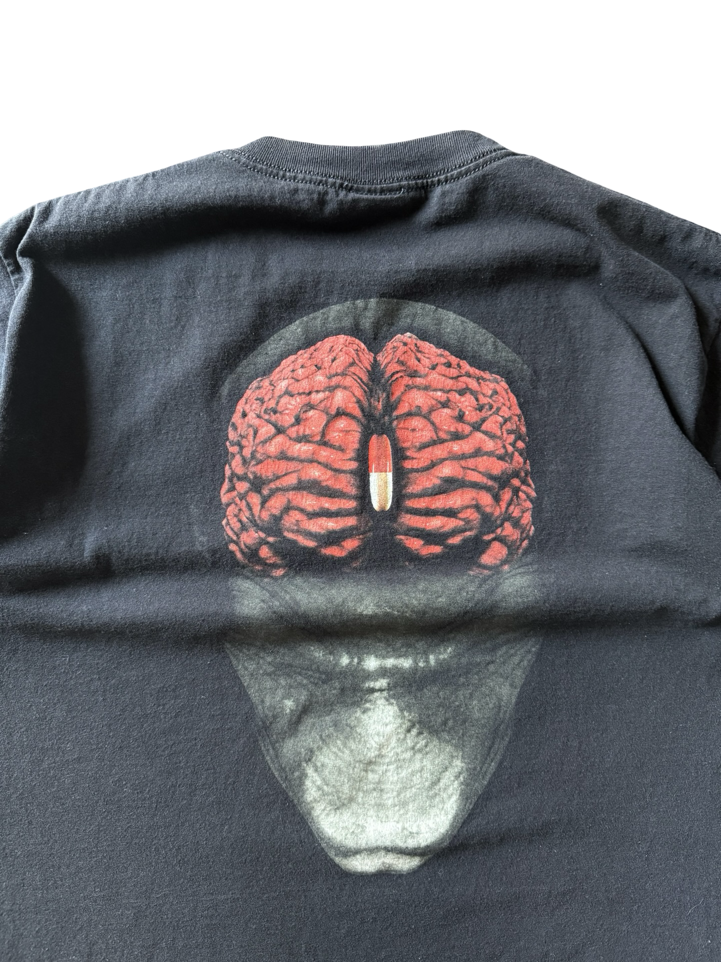 1999 Tool "pill brain capsule" band shirt