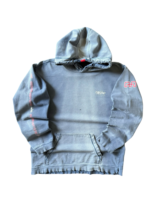 2000s faded & distressed Mossimo "evolver series" hoodie (LARGE)