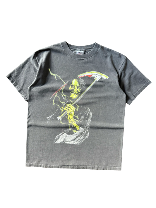 90s Grim Reaper lightning shirt (XL)