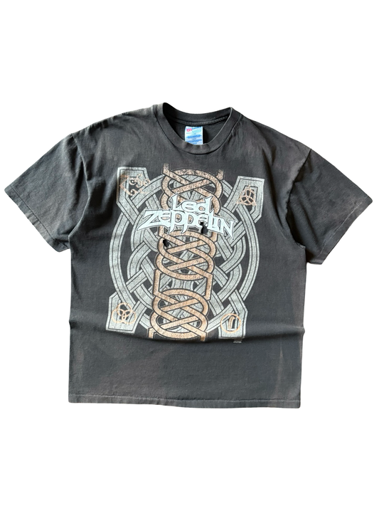 1994 faded Led Zeppelin "tribal spine" band shirt