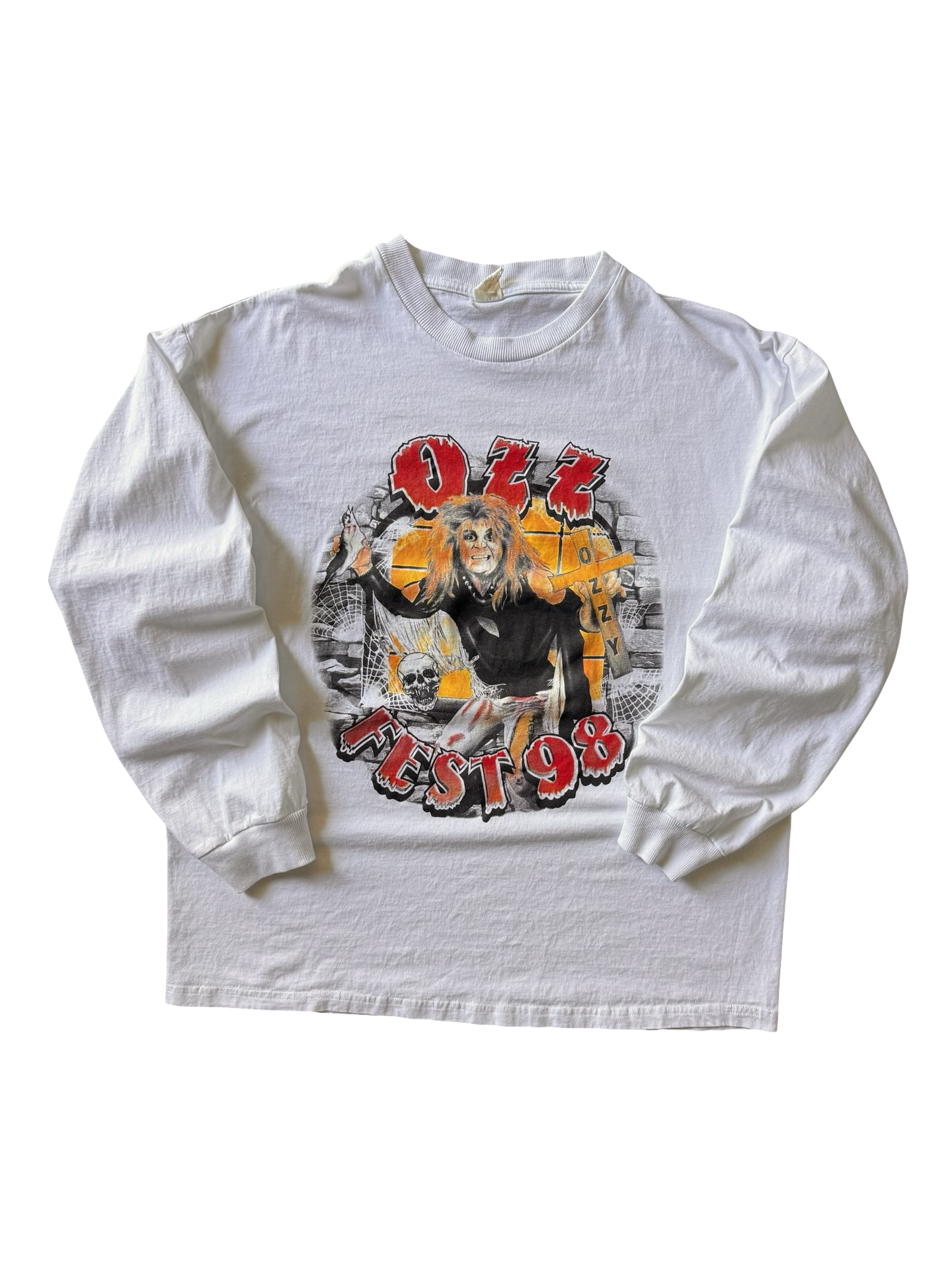 1998 OzzFest Ozzy Osbourne tour longsleeve shirt