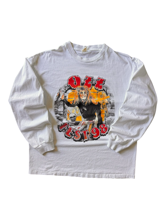 1998 OzzFest Ozzy Osbourne tour longsleeve shirt
