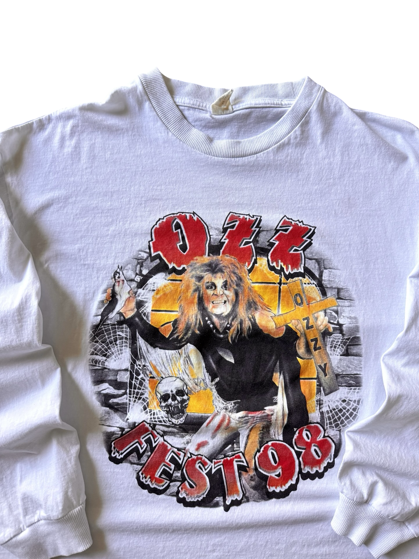 1998 OzzFest Ozzy Osbourne tour longsleeve shirt