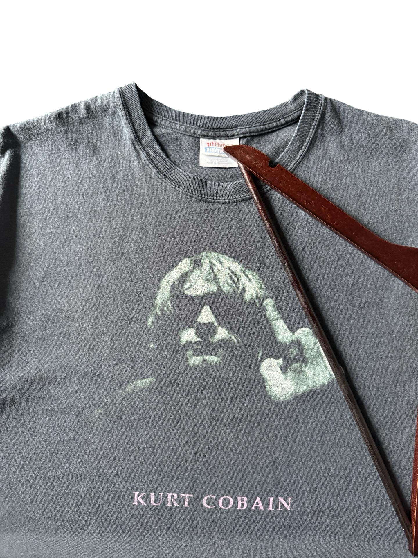 Y2K vintage Kurt Cobain "f*%k you" shirt