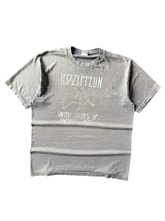 Y2K vintage Led Zeppelin band logo shirt