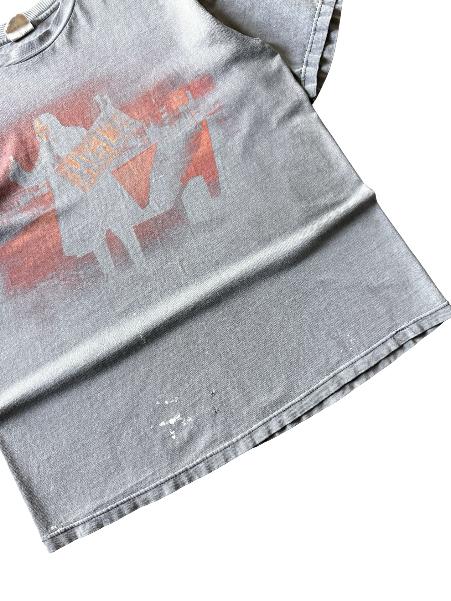 1997 faded Ozzy Osbourne "hell" band shirt