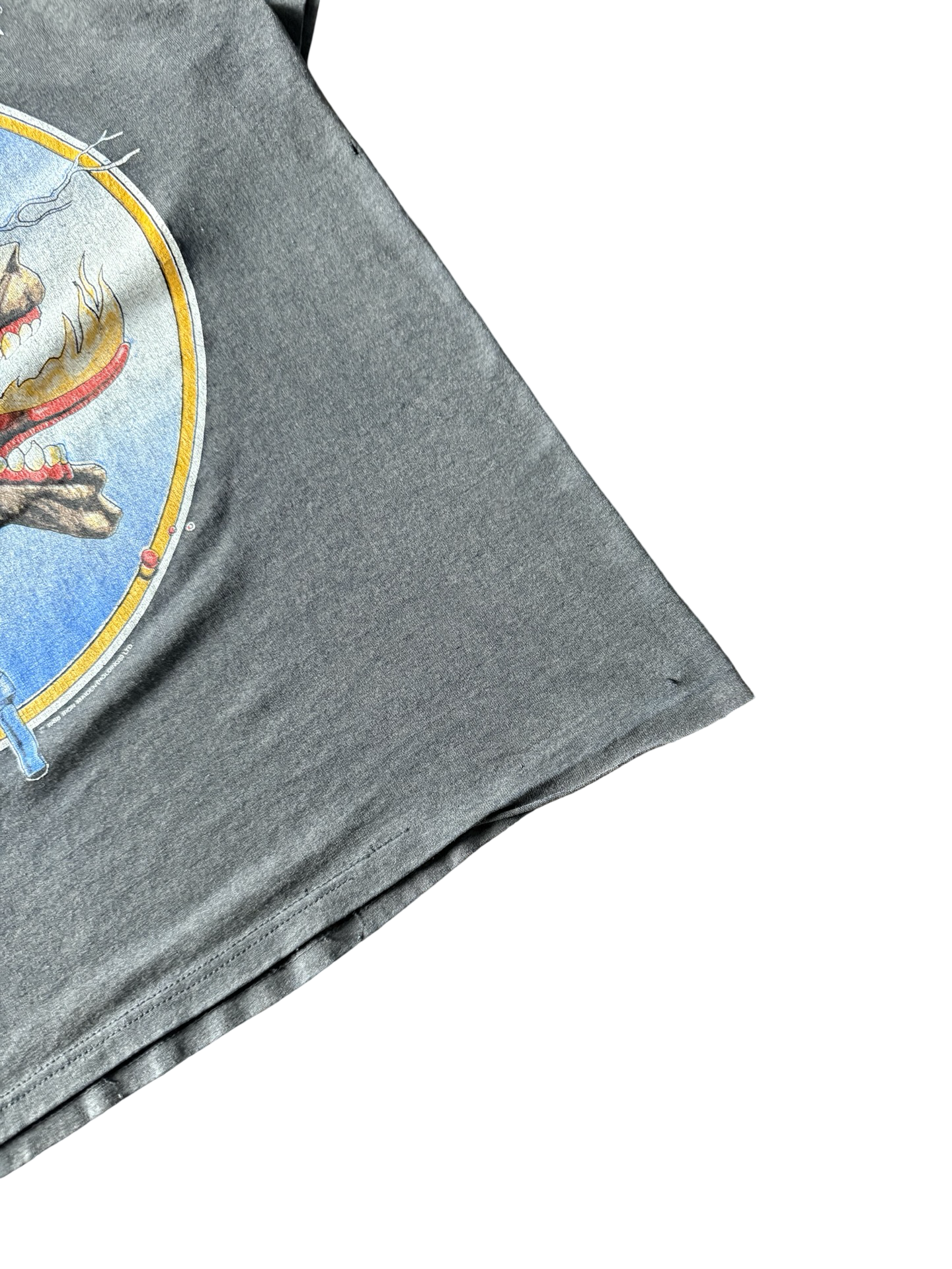 1988 Iron Maiden "The Clairvoyant" band shirt