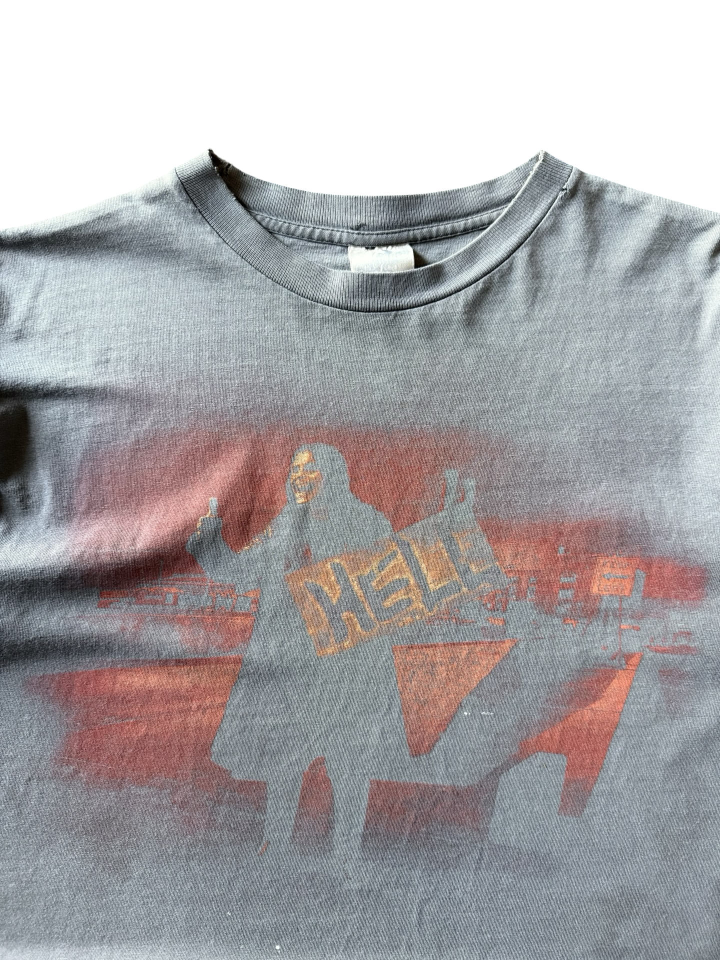 1997 faded Ozzy Osbourne "hell" band shirt