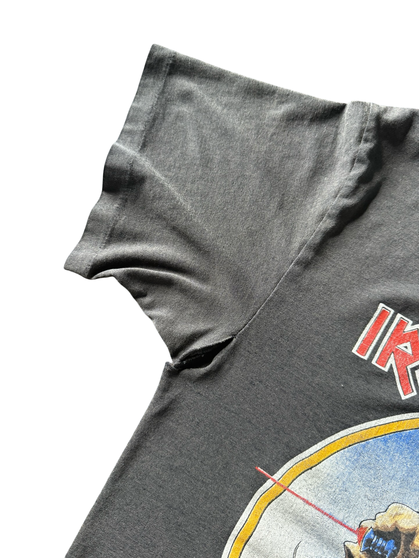 1988 Iron Maiden "The Clairvoyant" band shirt