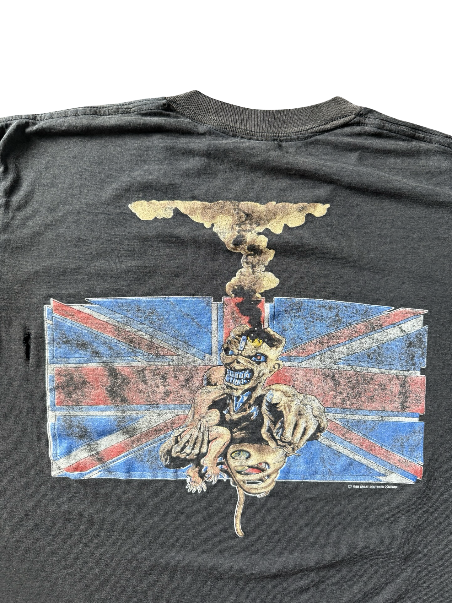 1988 Iron Maiden "The Clairvoyant" band shirt