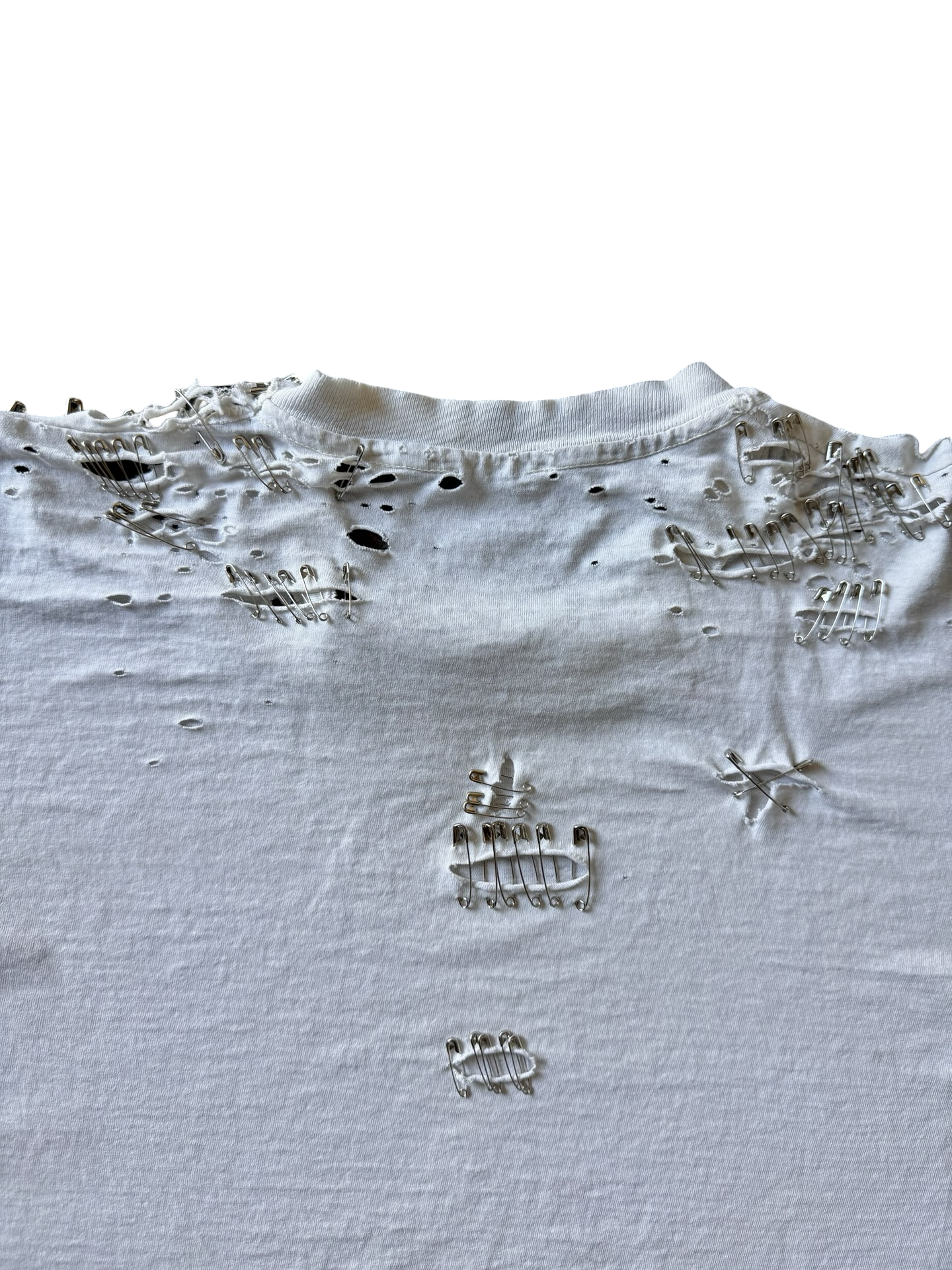 1996 heavily distressed Foo Fighters (UFO) tour shirt