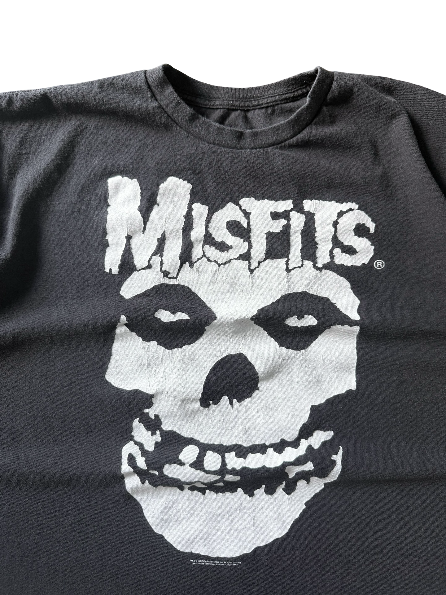 2002 Misfits "skull" band shirt
