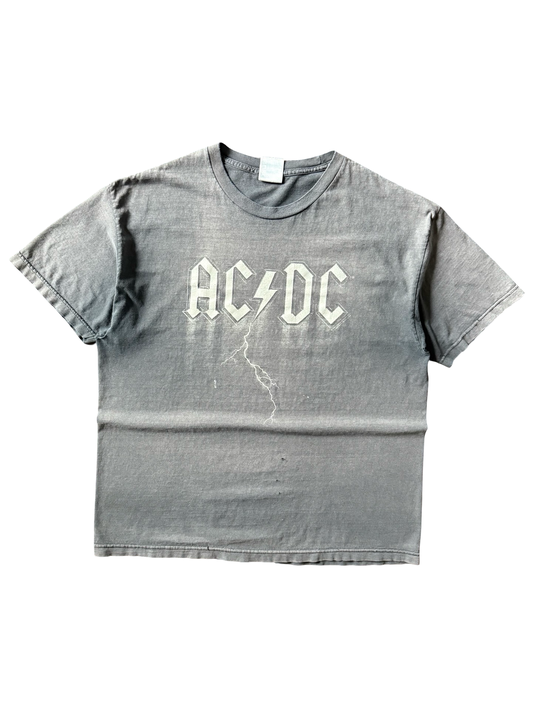 2004 faded AC/DC "lightning logo" band shirt