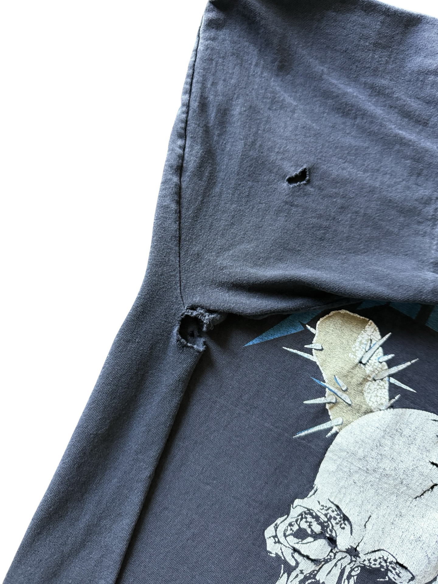 90s distressed vintage Metallica "garage days" band shirt